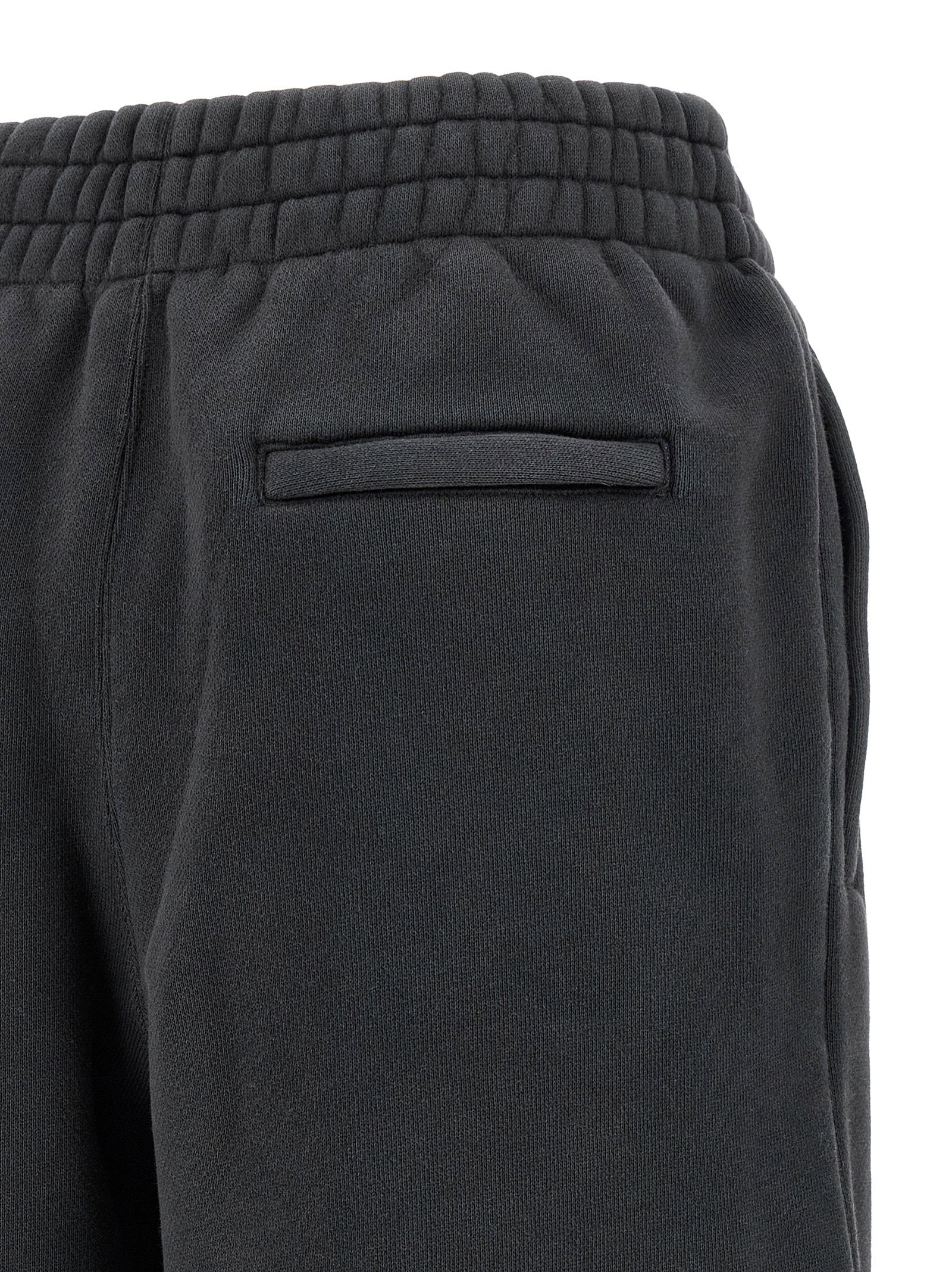 T By Alexander Wang Hotfix Logo Joggers — Black, view 4