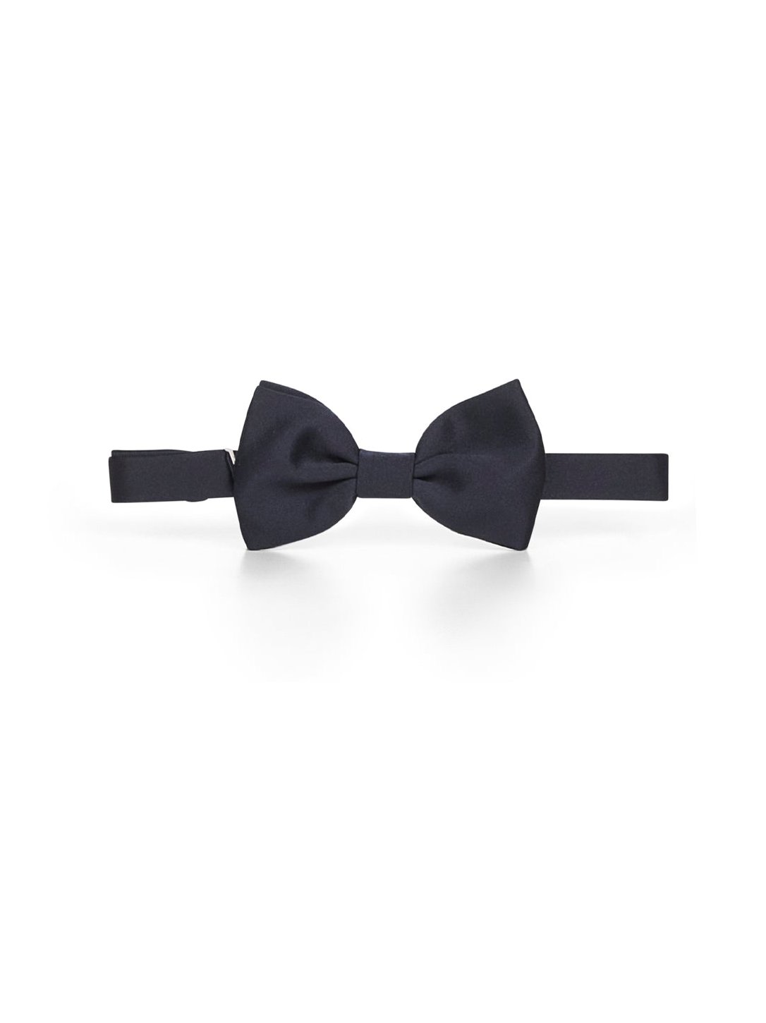 Tagliatore Satin Bow Tie — Navy by Tagliatore