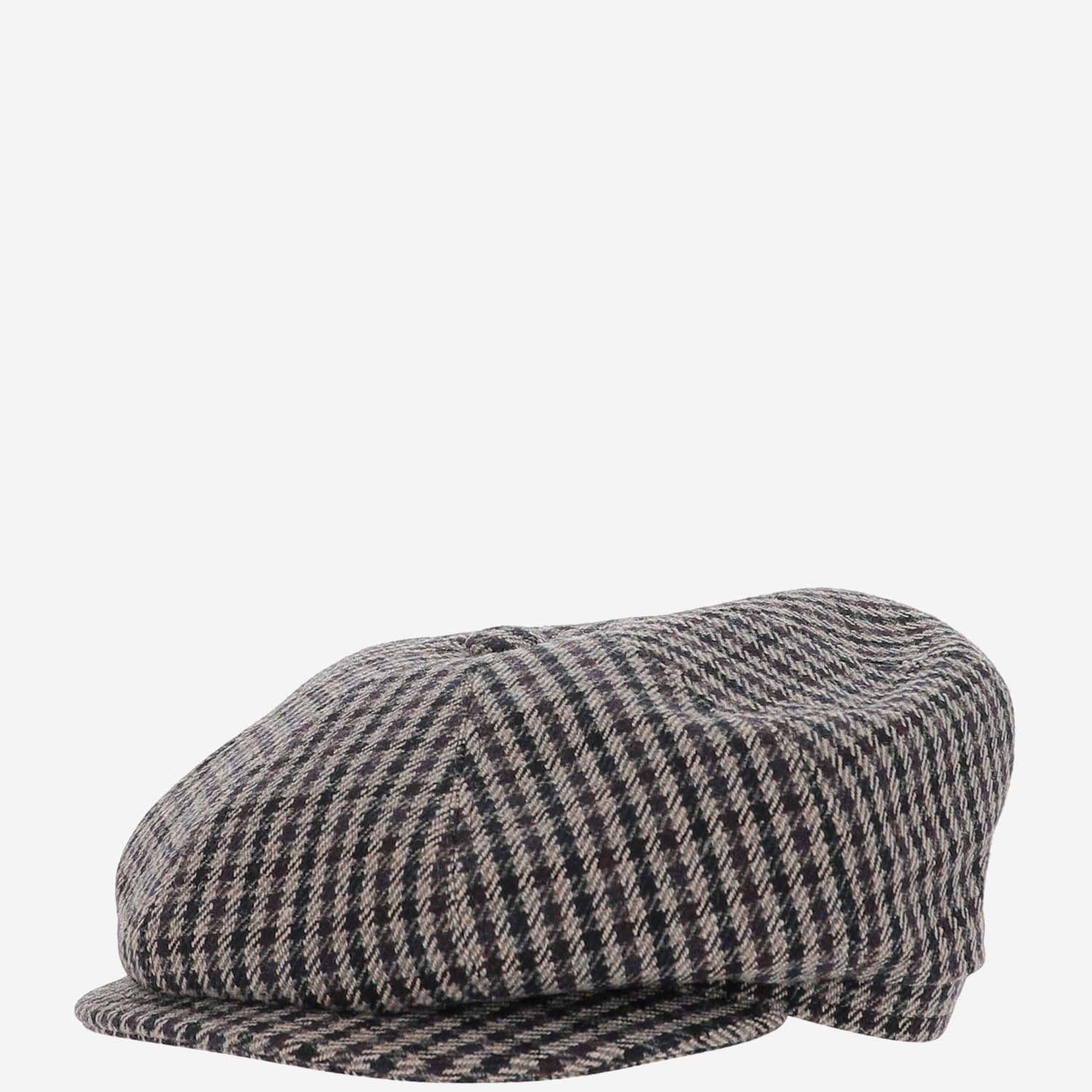 Tagliatore BUDDY Flat Cap — Gray by Tagliatore