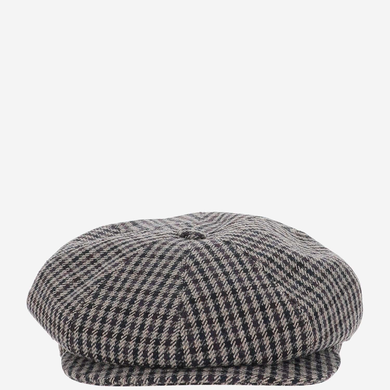 Tagliatore BUDDY Flat Cap — Gray, view 4