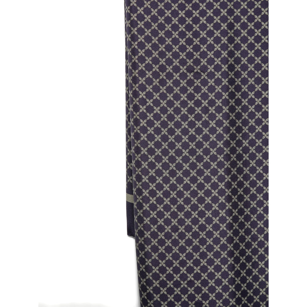 Tagliatore Foulard Scarf — Navy, view 3