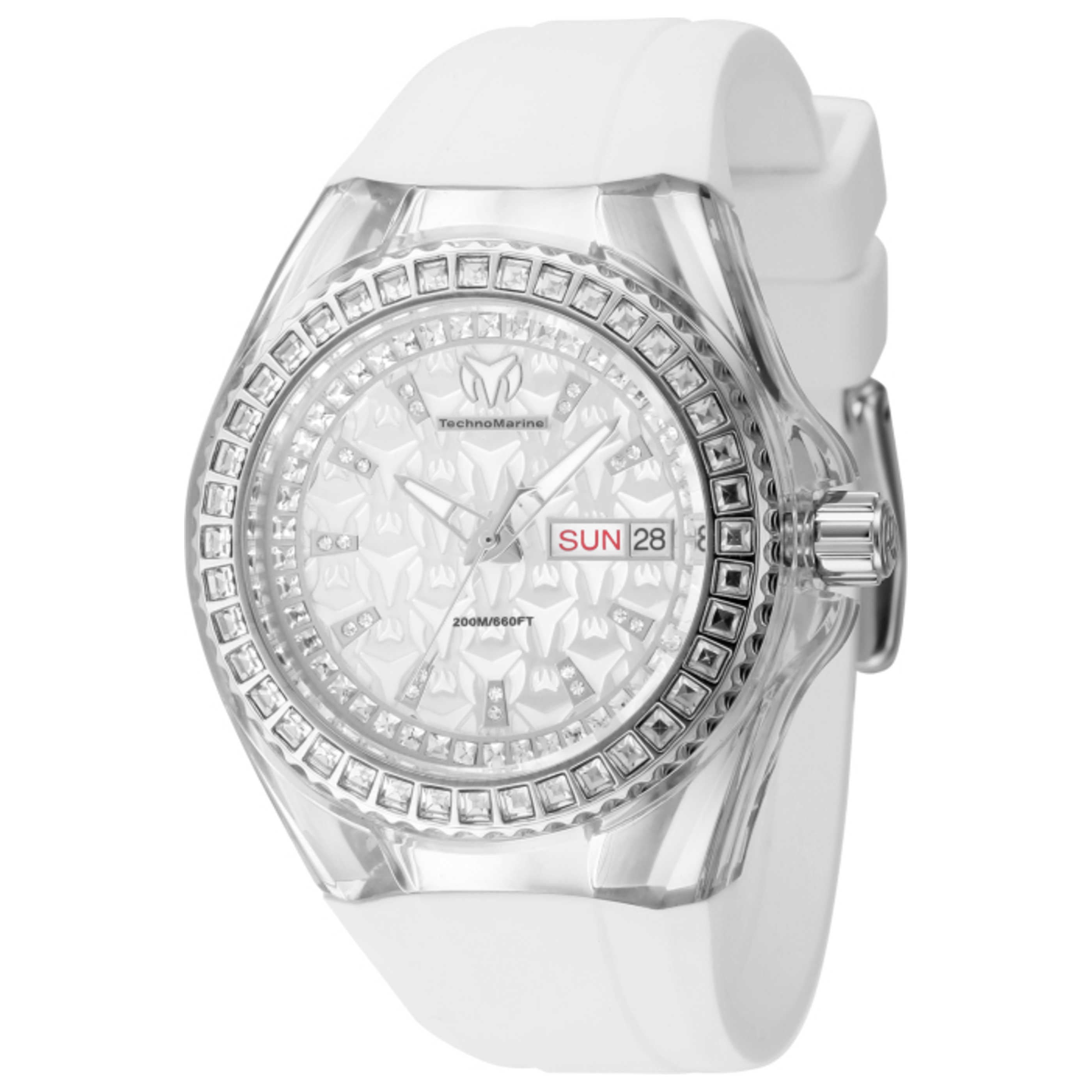 Technomarine Diamond-Set Watch — Clear by Technomarine