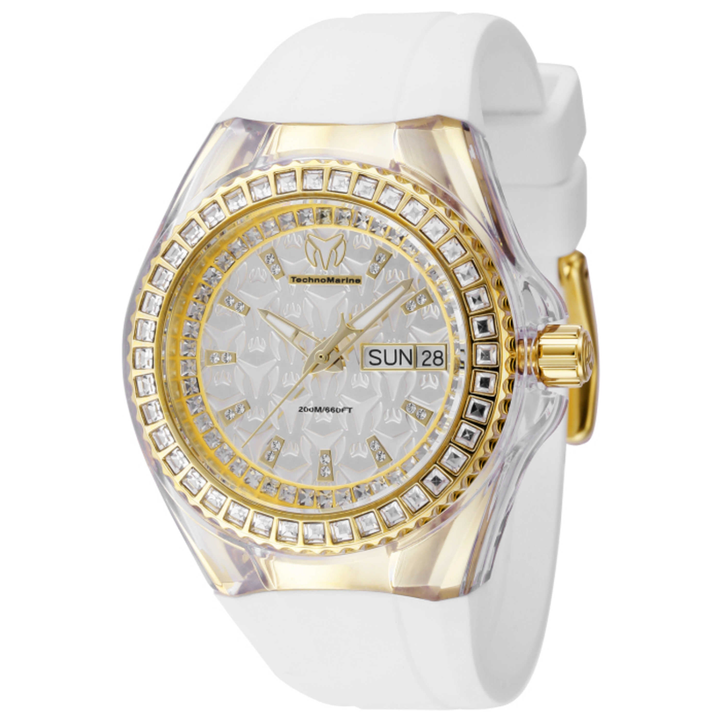Technomarine Diamond-Set Quartz Watch — Gold by Technomarine