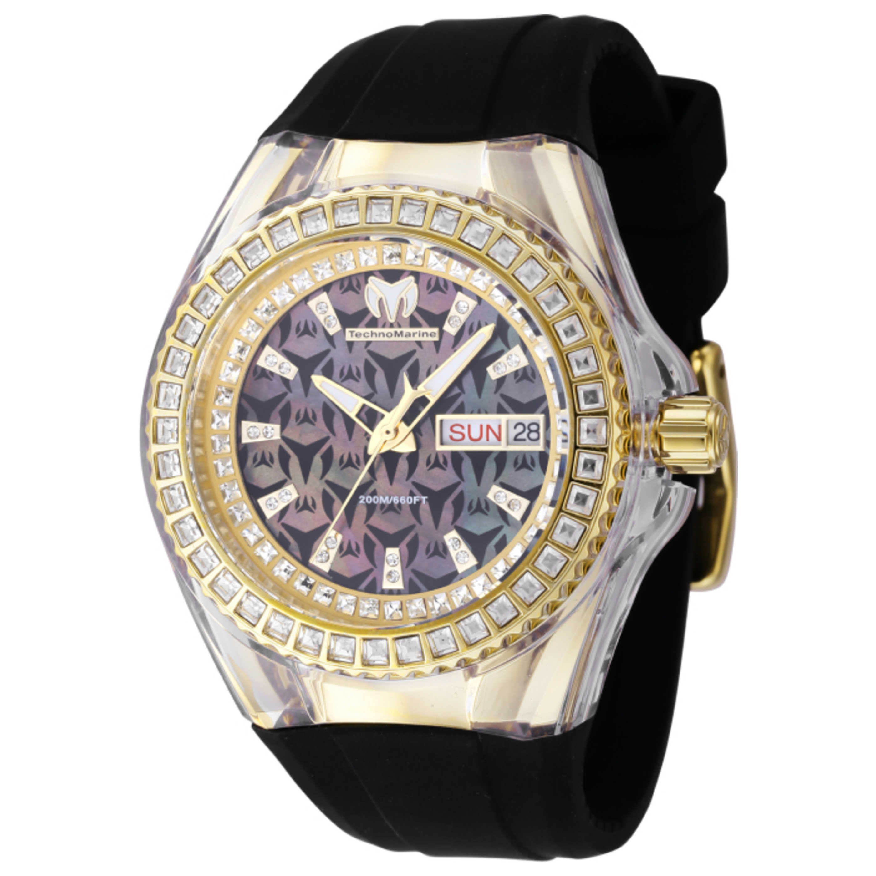 Technomarine Diamond-Set Quartz Watch — Gold by Technomarine