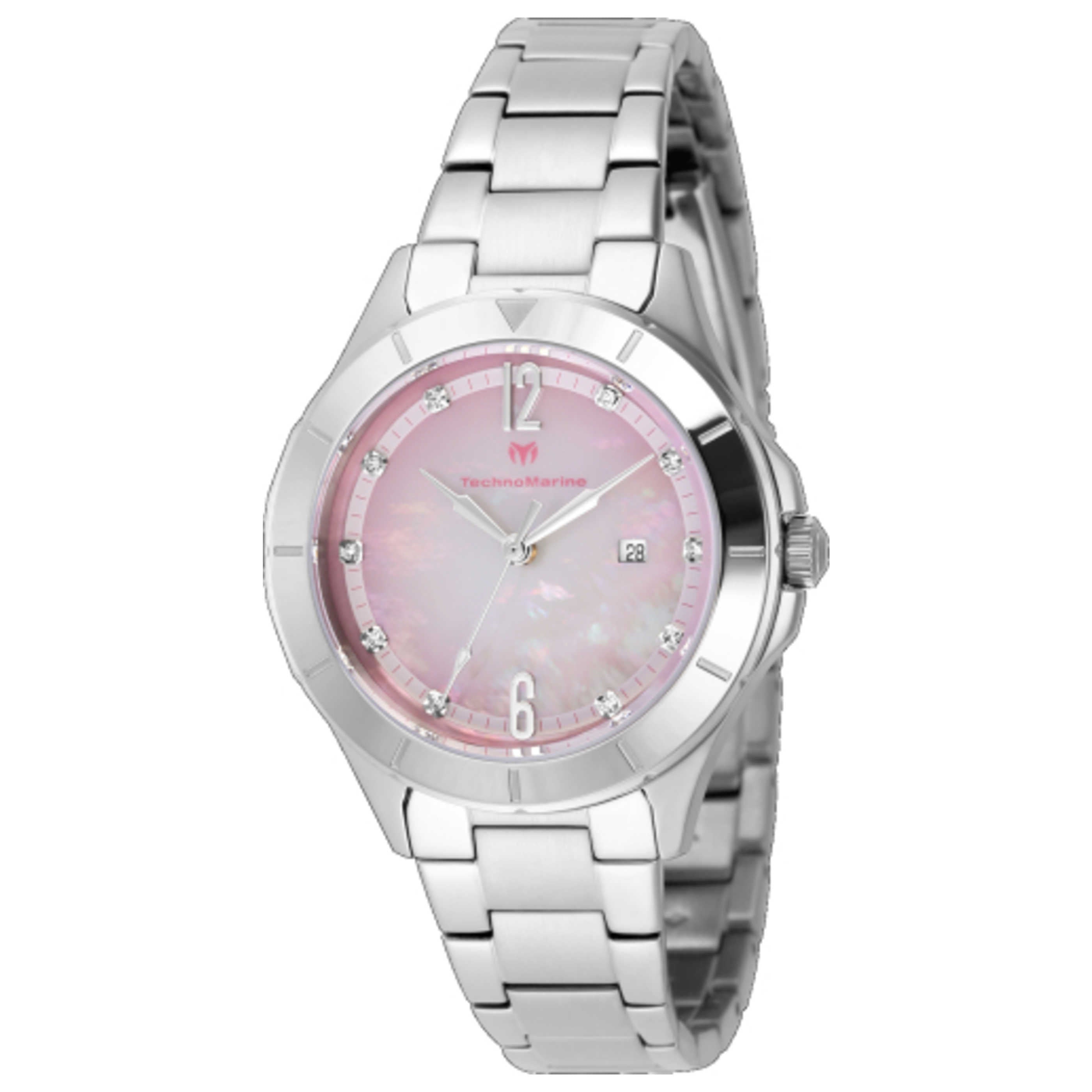 Technomarine Mother-of-Pearl Dial Watch — Pink by Technomarine