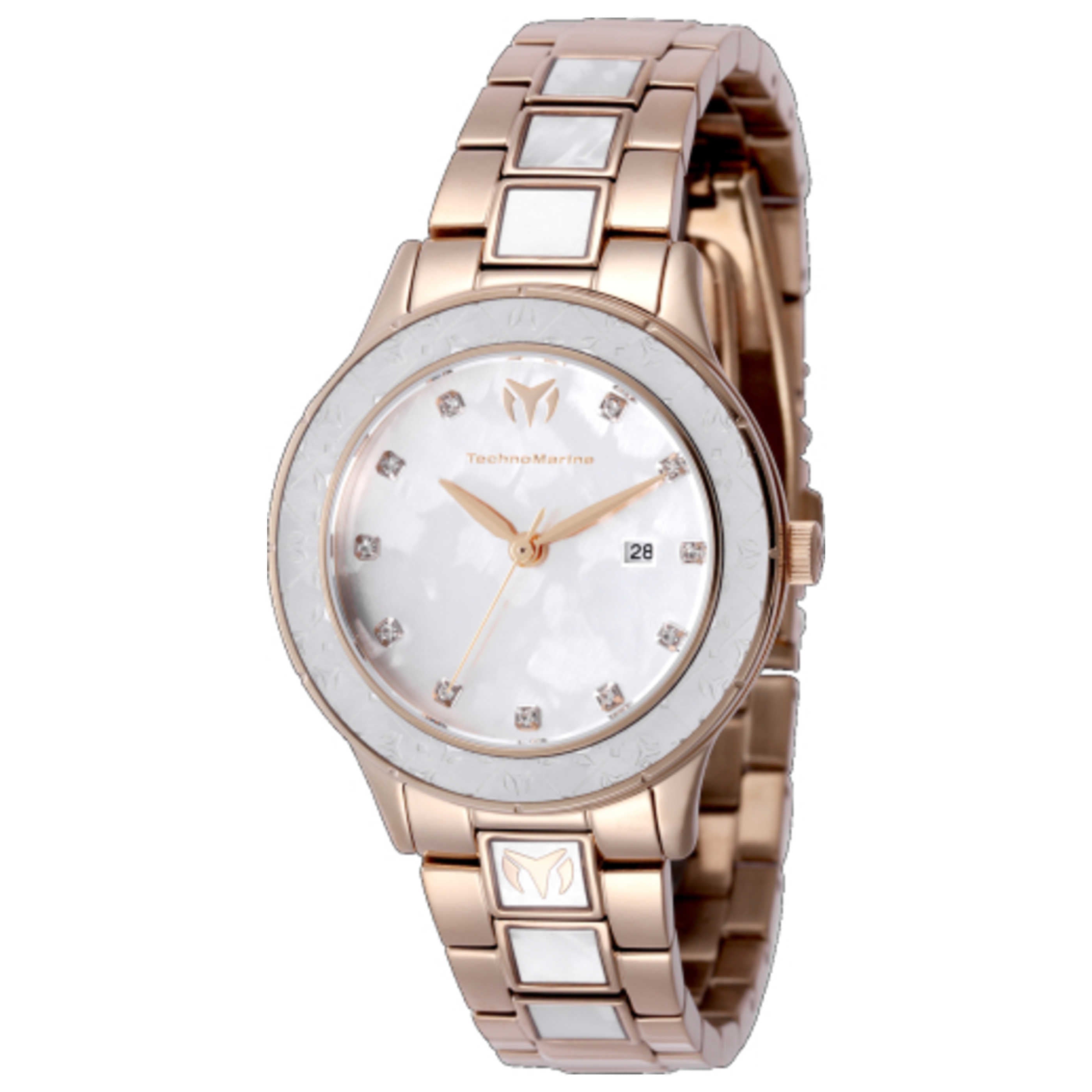 Technomarine Rose Gold Quartz Watch — Rose gold by Technomarine