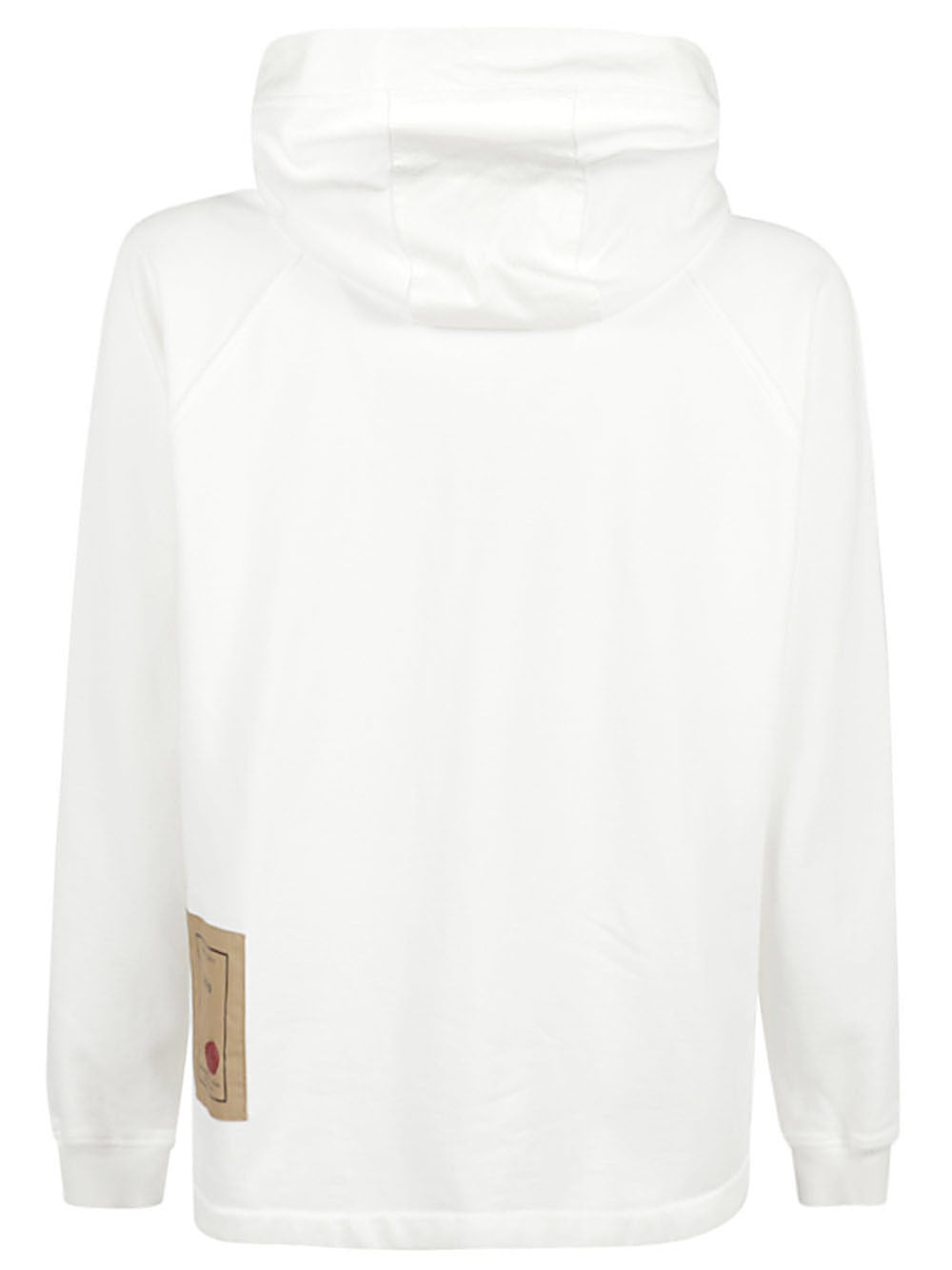 Ten C Cotton Hoodie — White, view 2