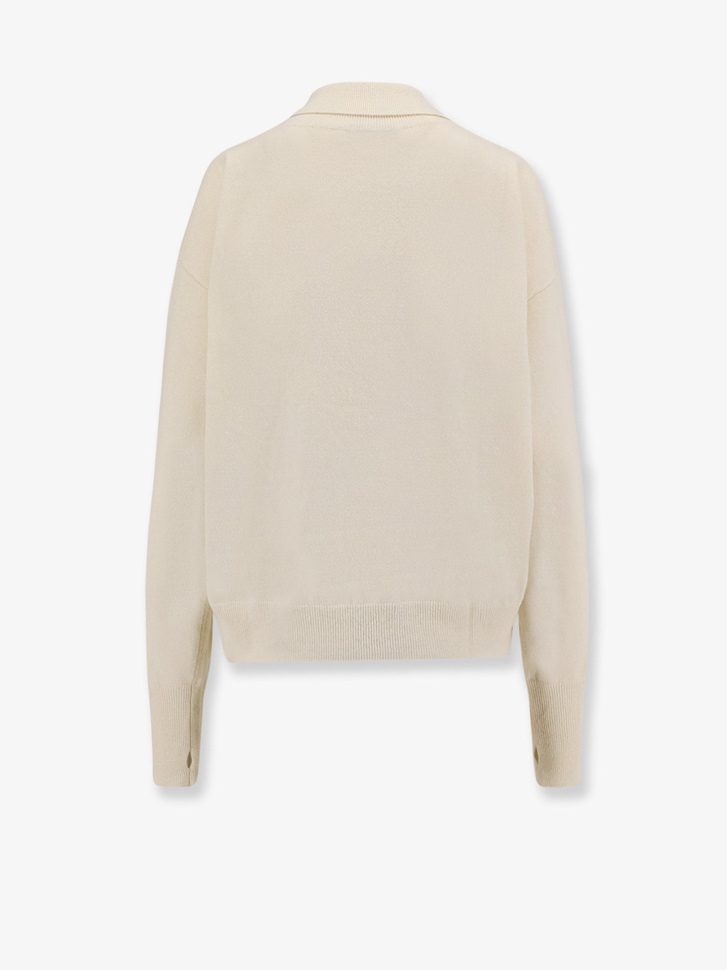 The 73 Wool Turtleneck Sweater — White, view 2
