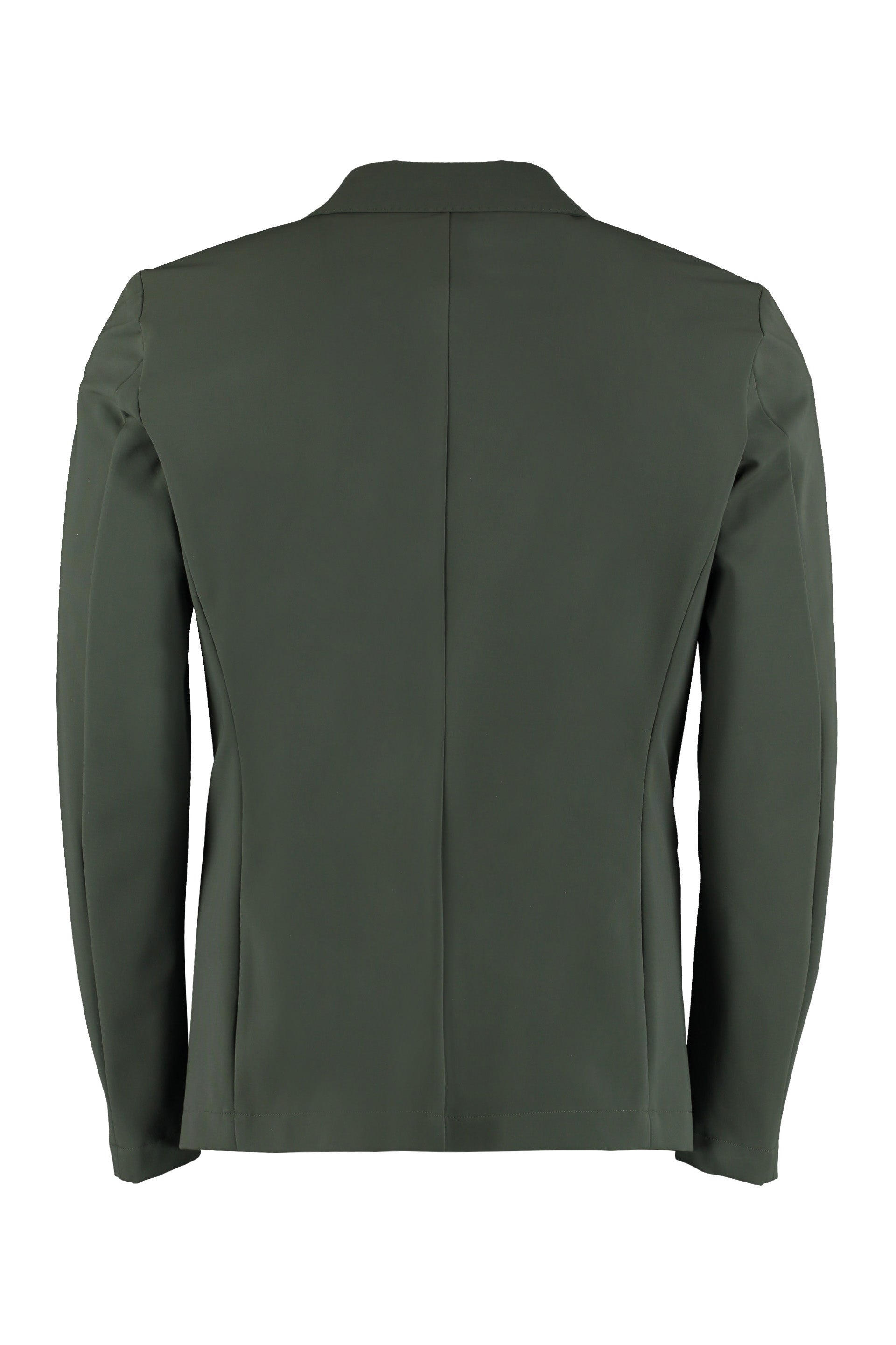 The Alphabet Stretch Polyamide Blazer — Green, view 2