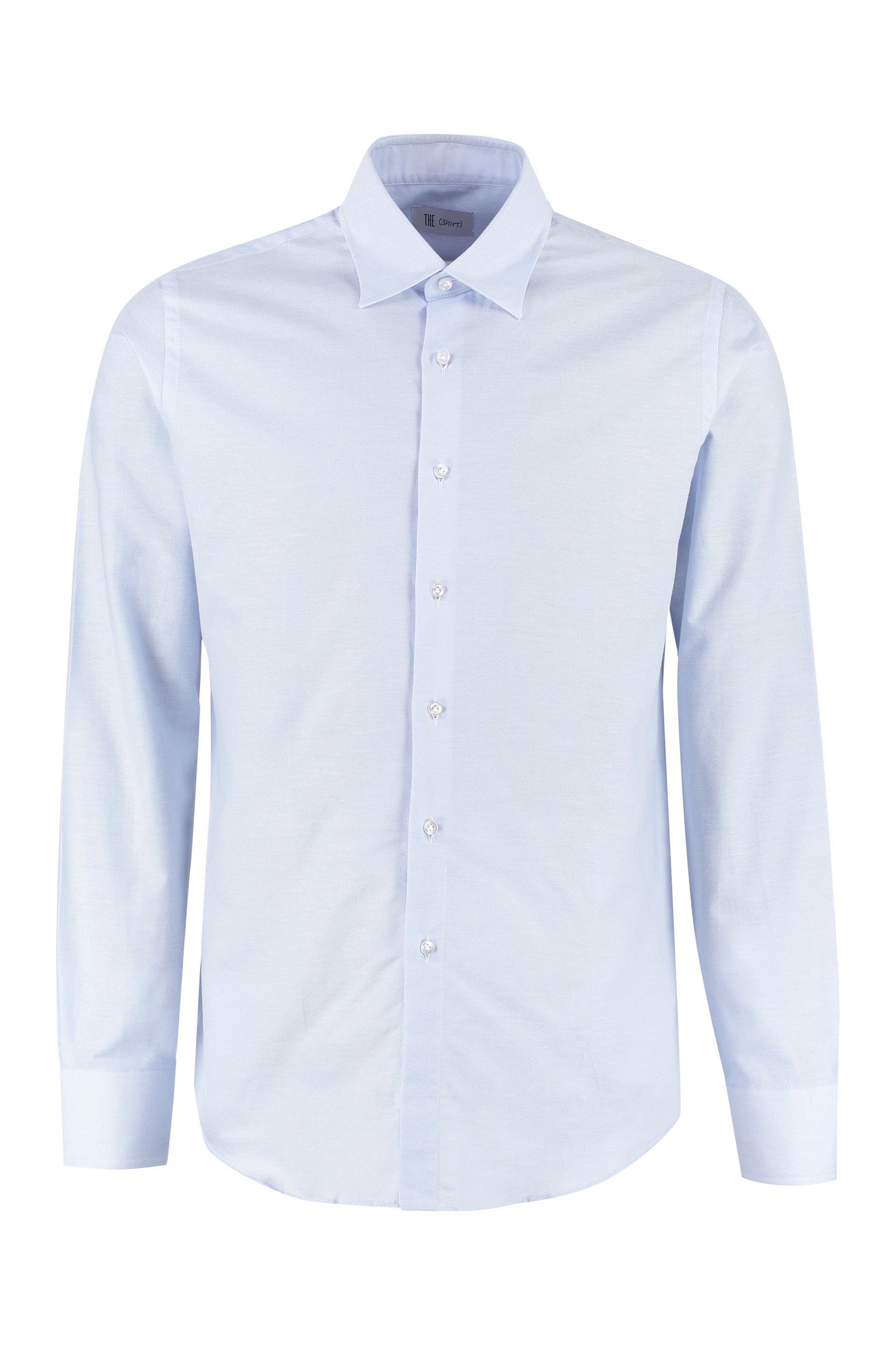 The Alphabet Oxford Cotton Shirt — Blue by The Alphabet