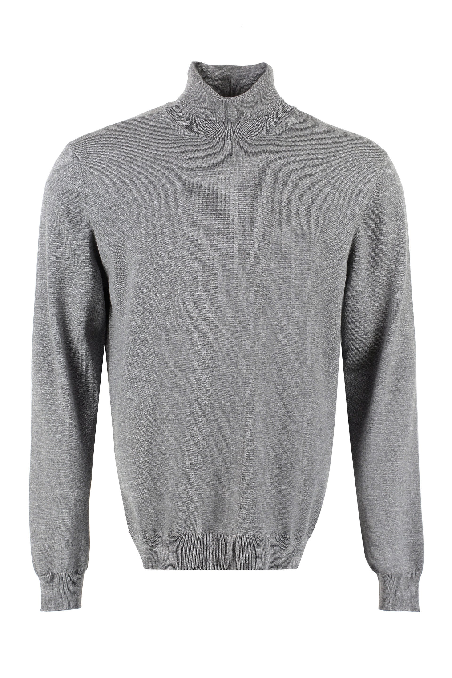 The Alphabet Wool Turtleneck Sweater — Gray by The Alphabet