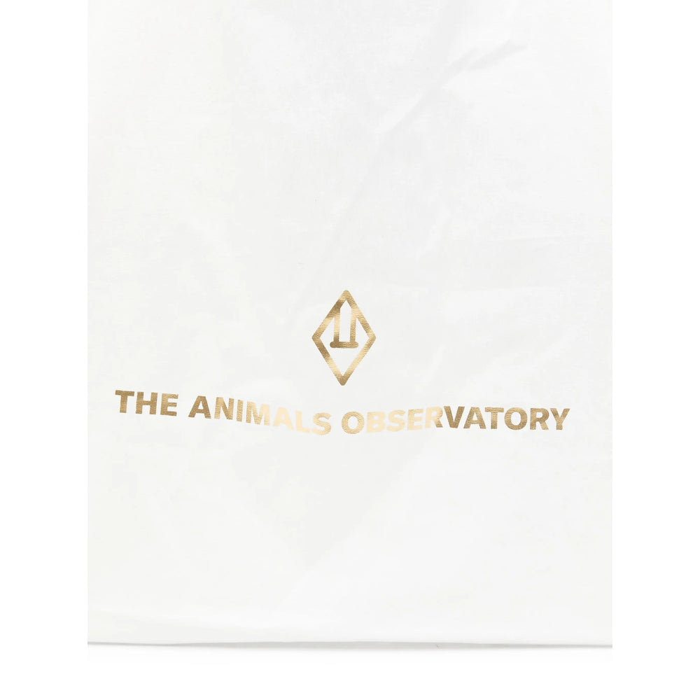 The Animals Observatory Cotton Shoulder Bag — White, view 3