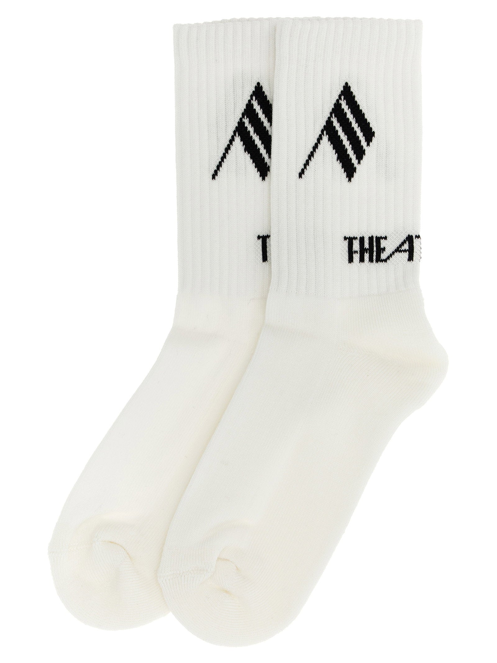 The Attico Logo Socks, view 2