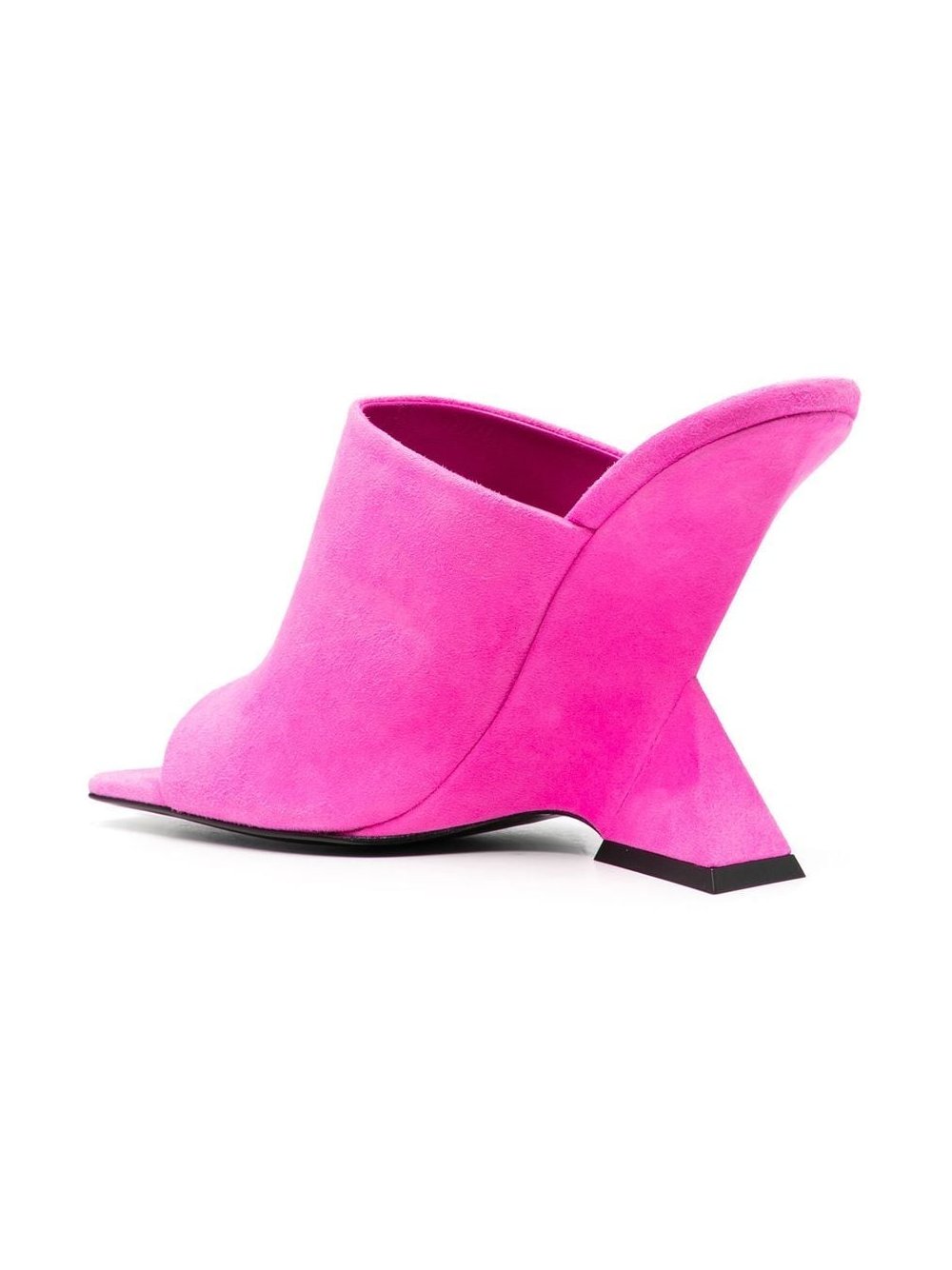 The Attico Cheope Mule — Fuchsia Pink, view 2
