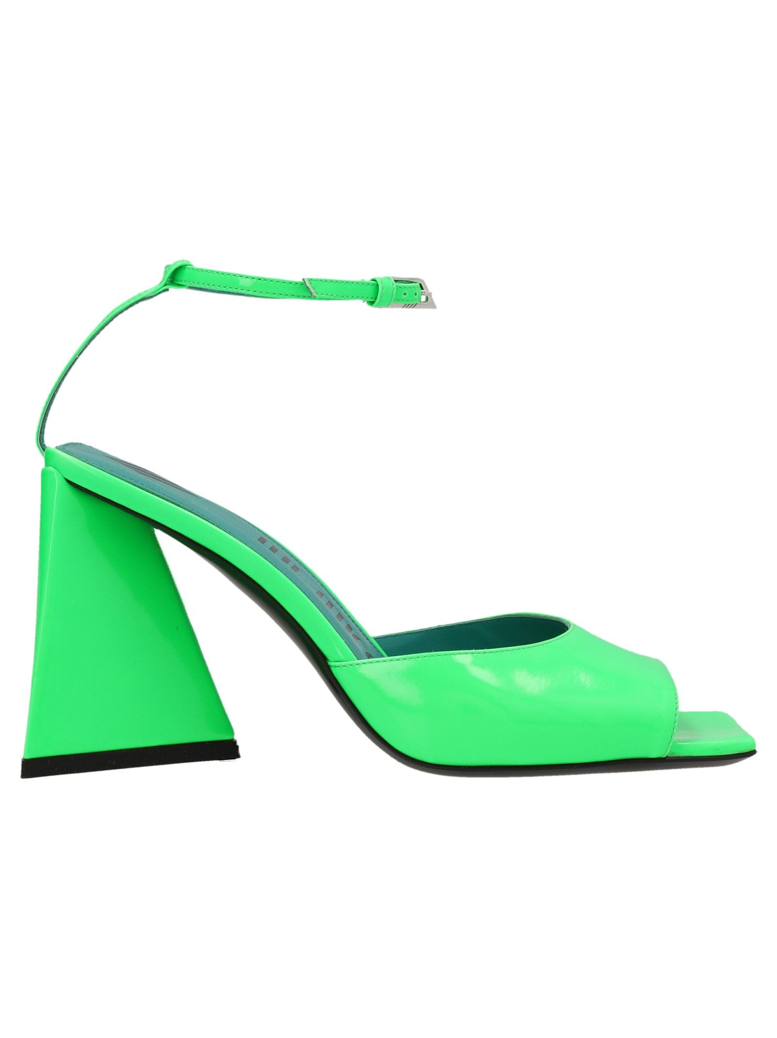 The Attico Piper Sandal — Green by The Attico