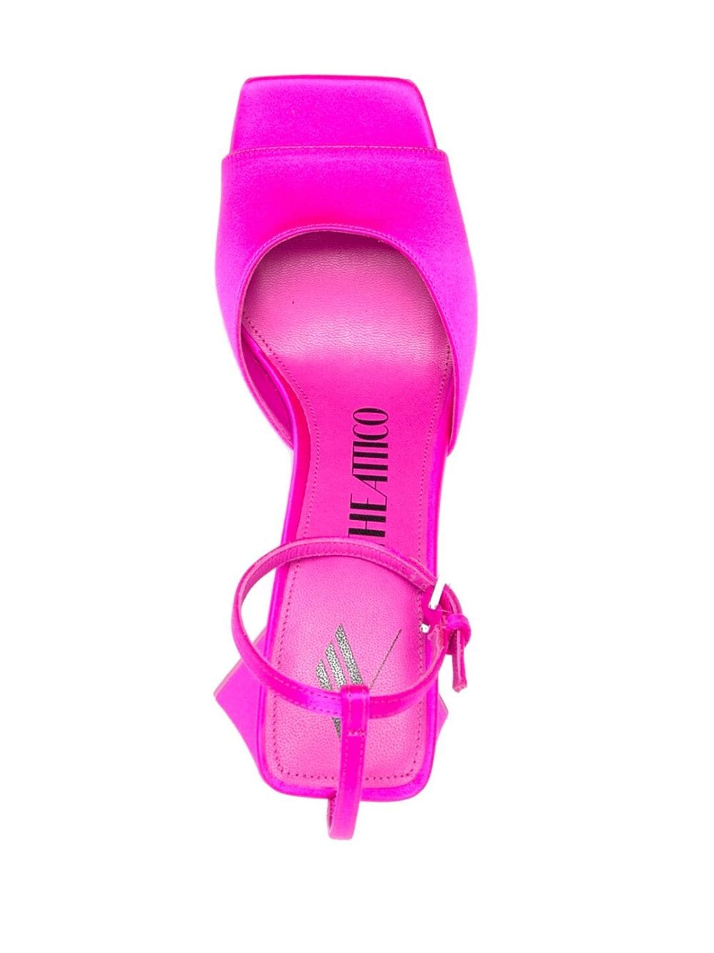 The Attico Piper Sandal — Magenta, view 2