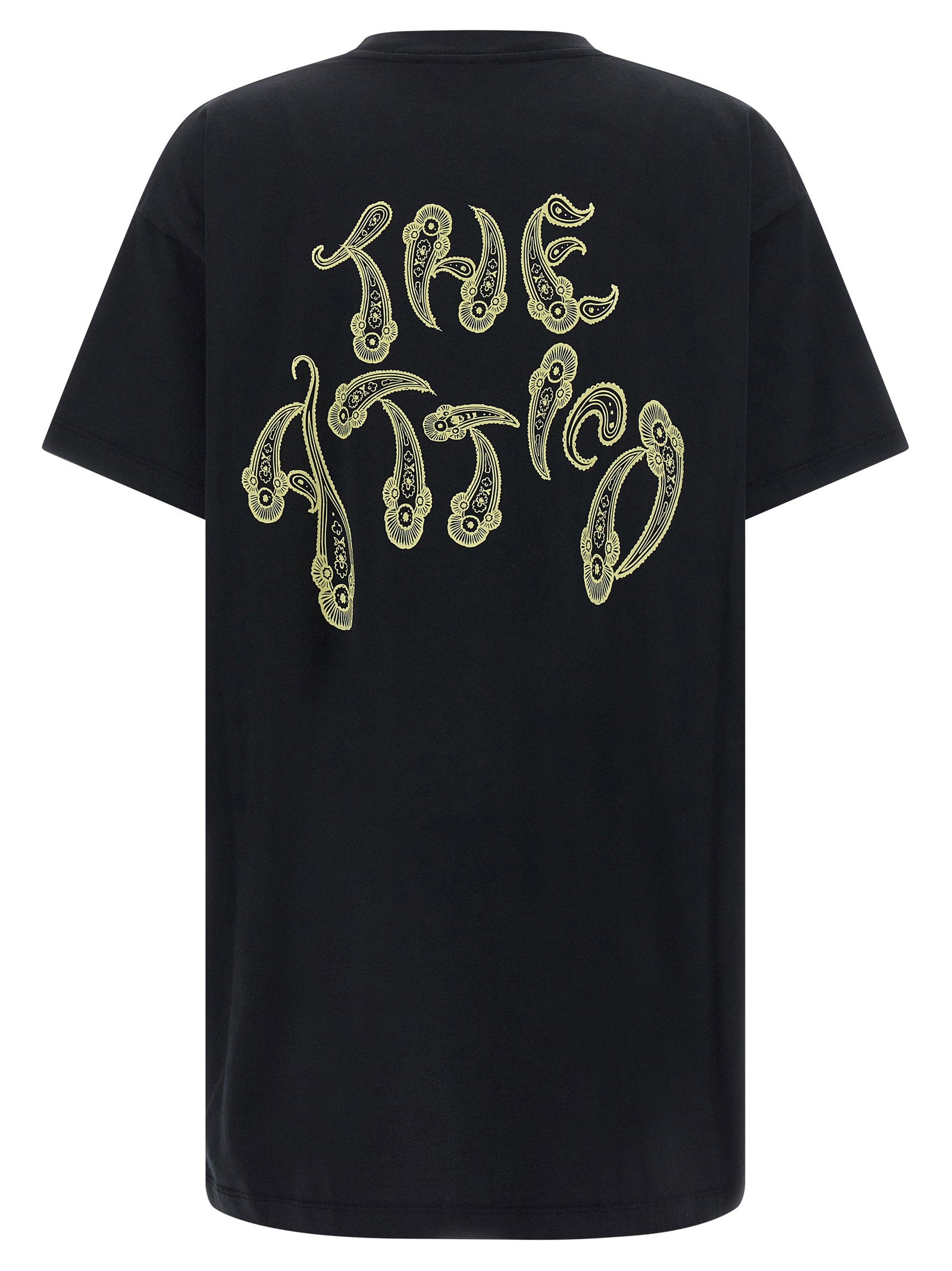 The Attico Il Primo Bagno T-shirt — Black, view 2