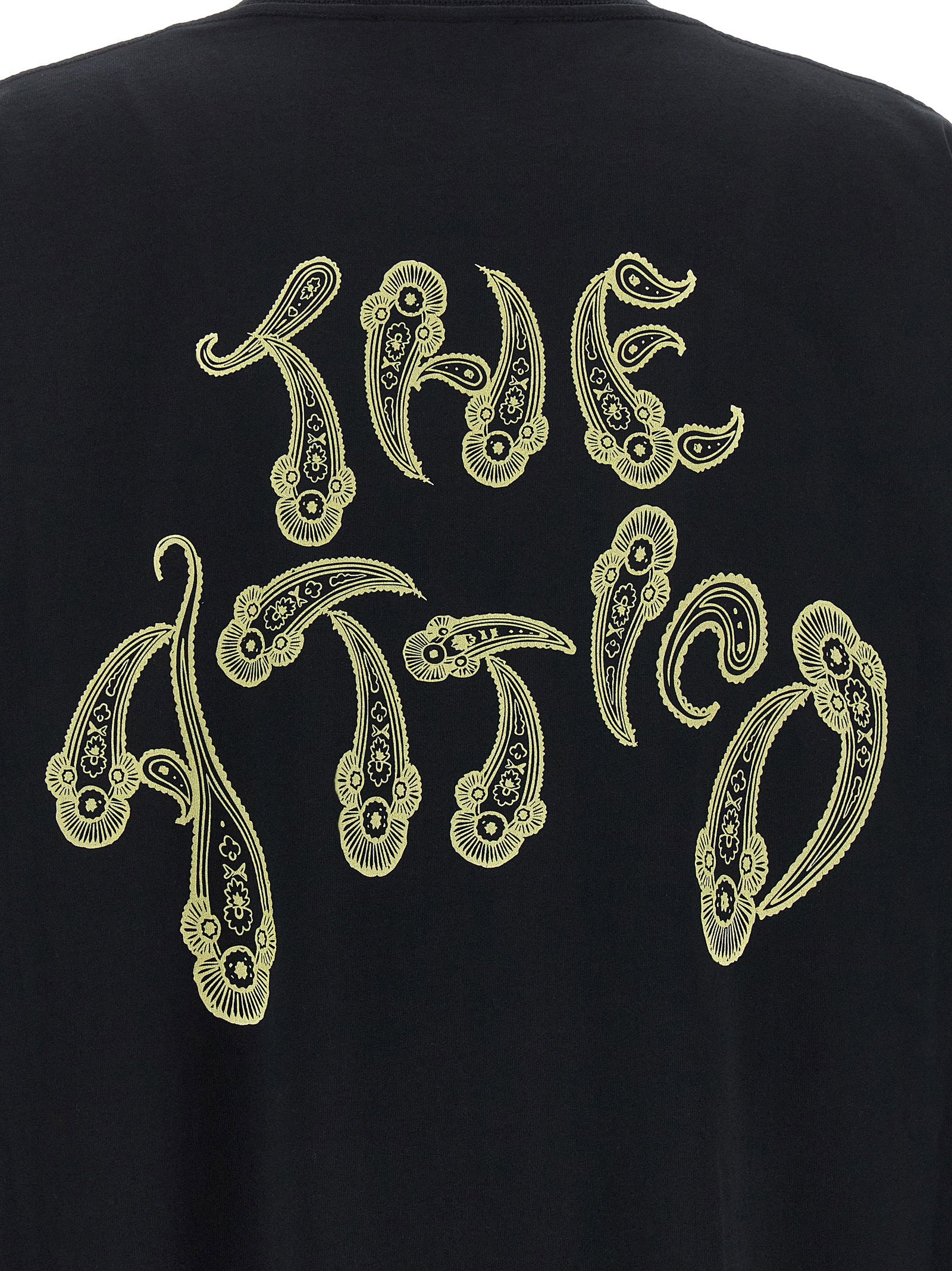 The Attico Il Primo Bagno T-shirt — Black, view 4