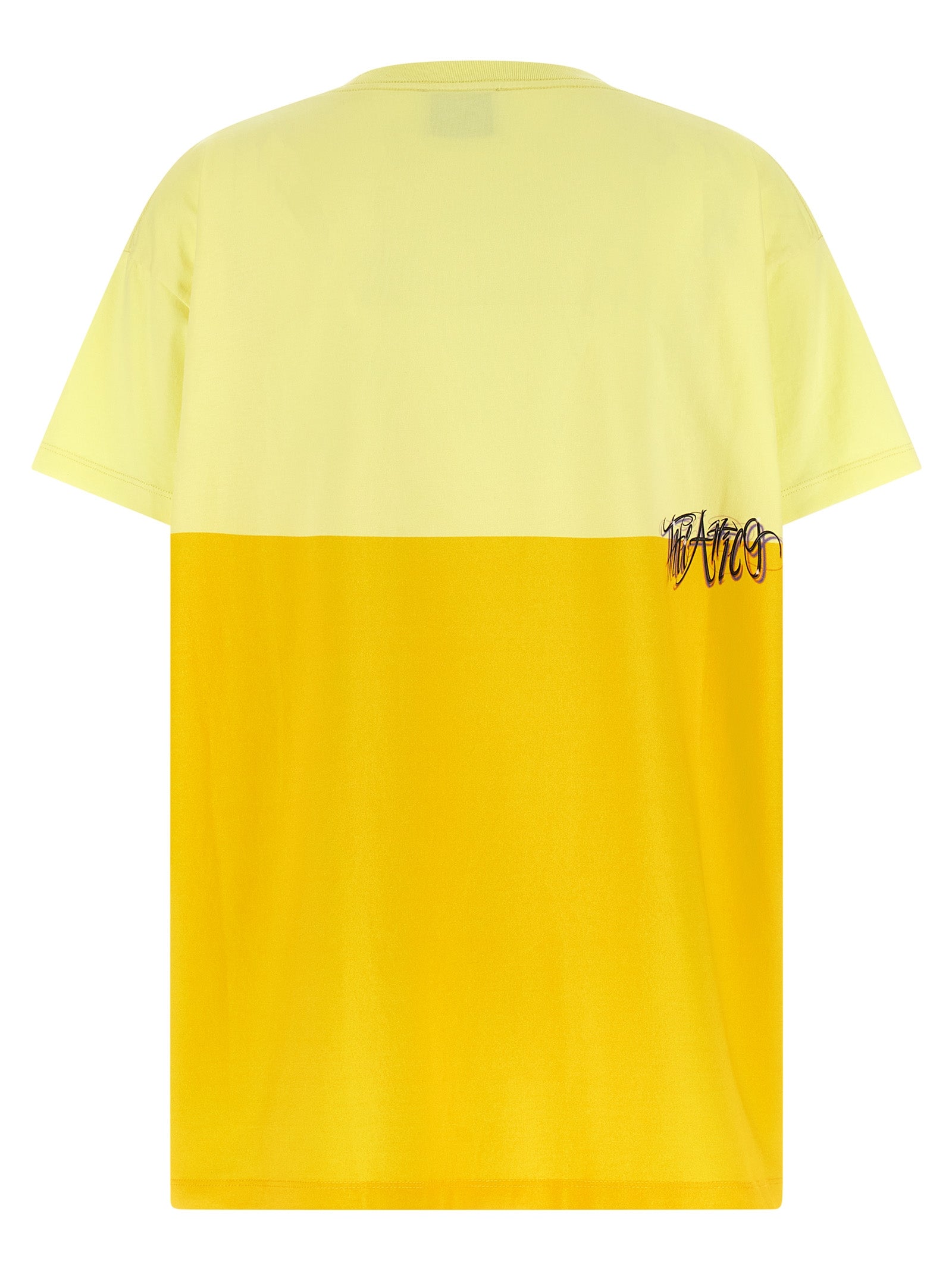 The Attico Il Primo Bagno T-Shirt — Yellow, view 2