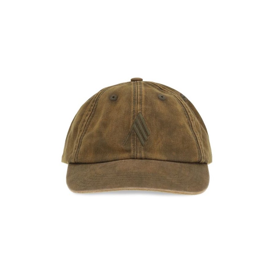 The Attico TH260WAC00041CCC131EM081BB Cotton Baseball Cap — Brown by The Attico