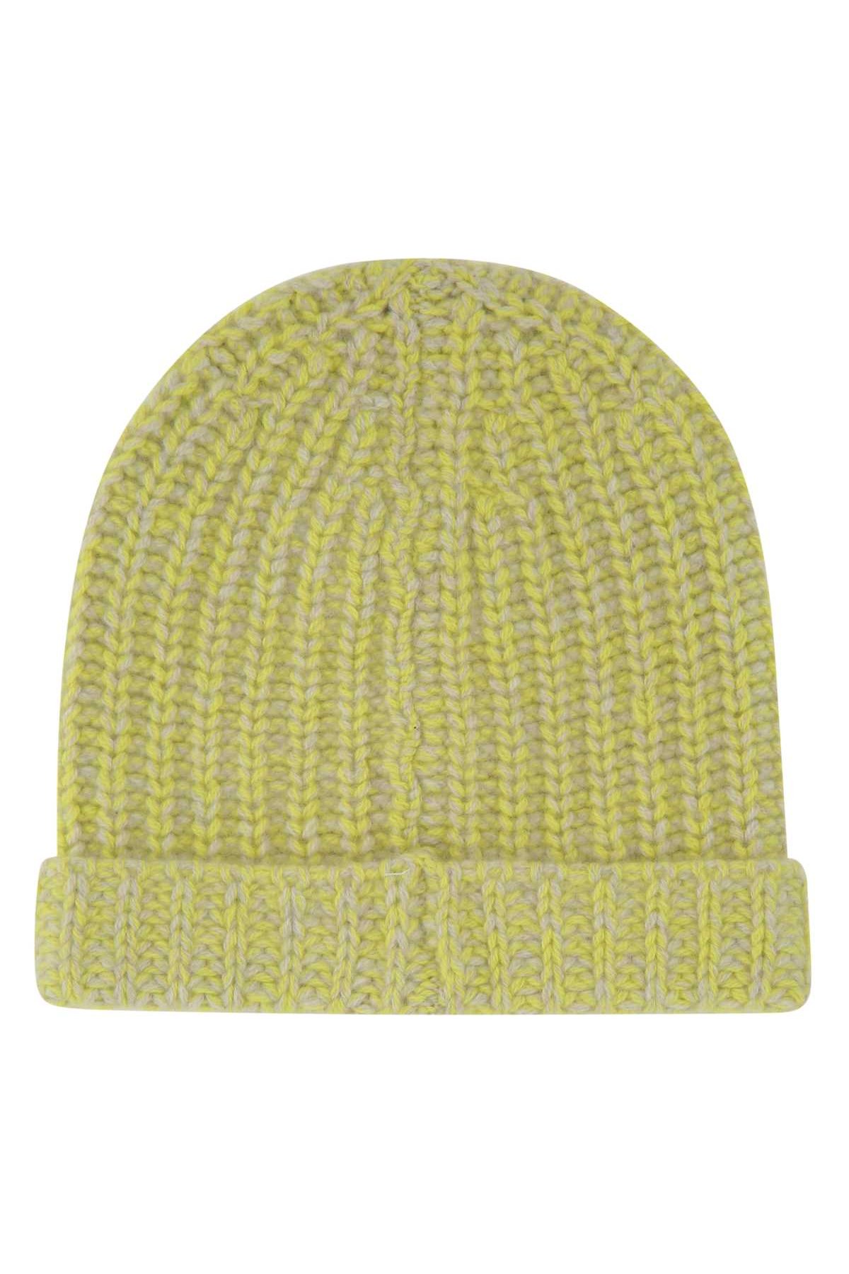 The Elder Statesman CUFFIA Beanie — Yellow, view 2