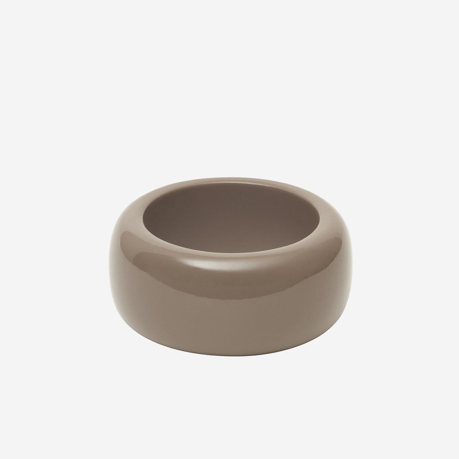 The Frankie Shop Resin Bracelet — Beige, view 2