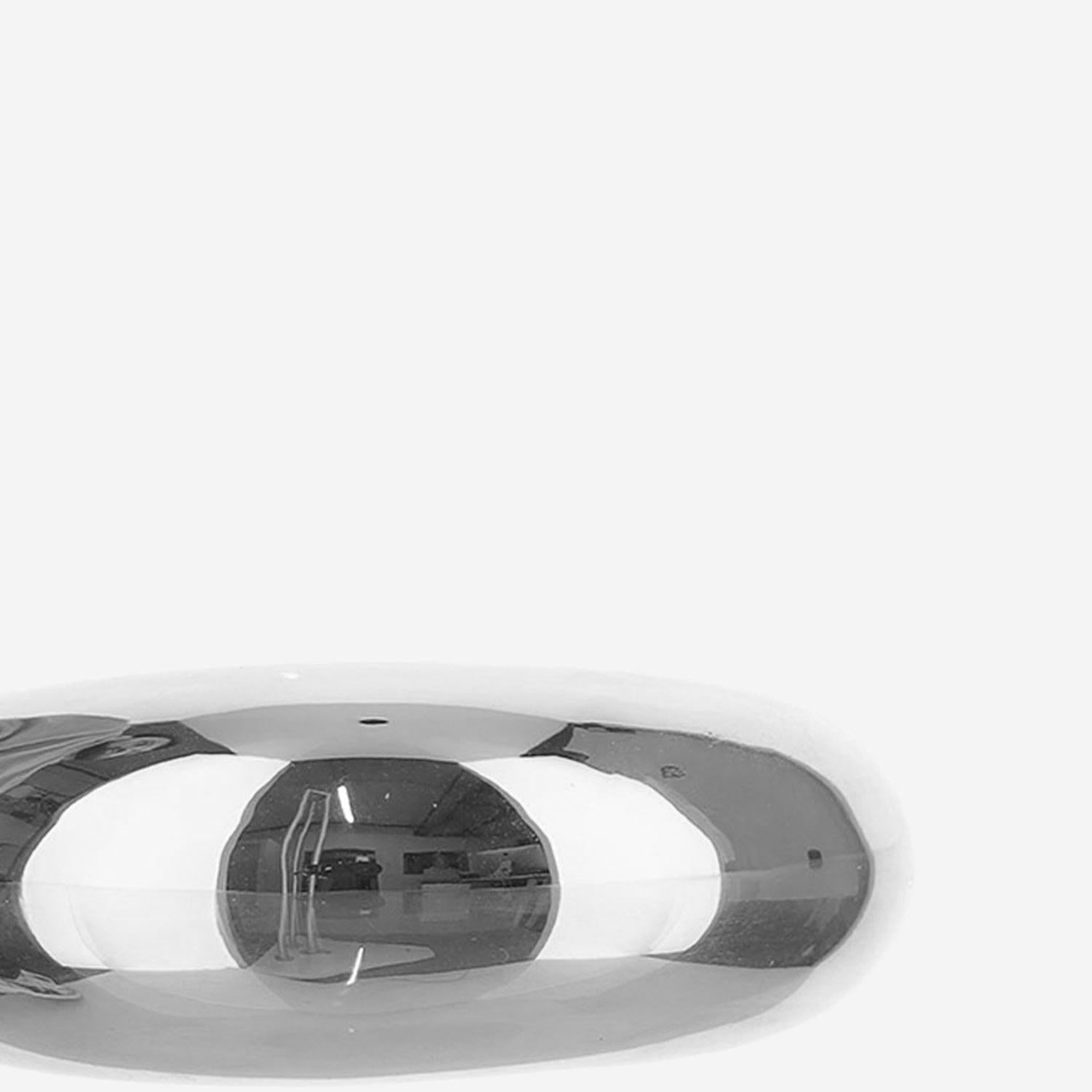 The Frankie Shop Polished Rigid Brass Bracelet — Silver by The Frankie Shop