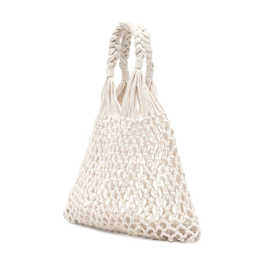 The Frankie Shop Naia Tote Bag — Beige, view 2
