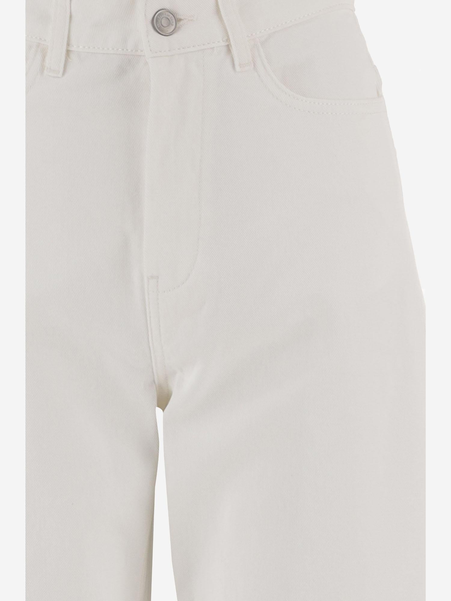The Frankie Shop Nelton Jeans — White, view 3