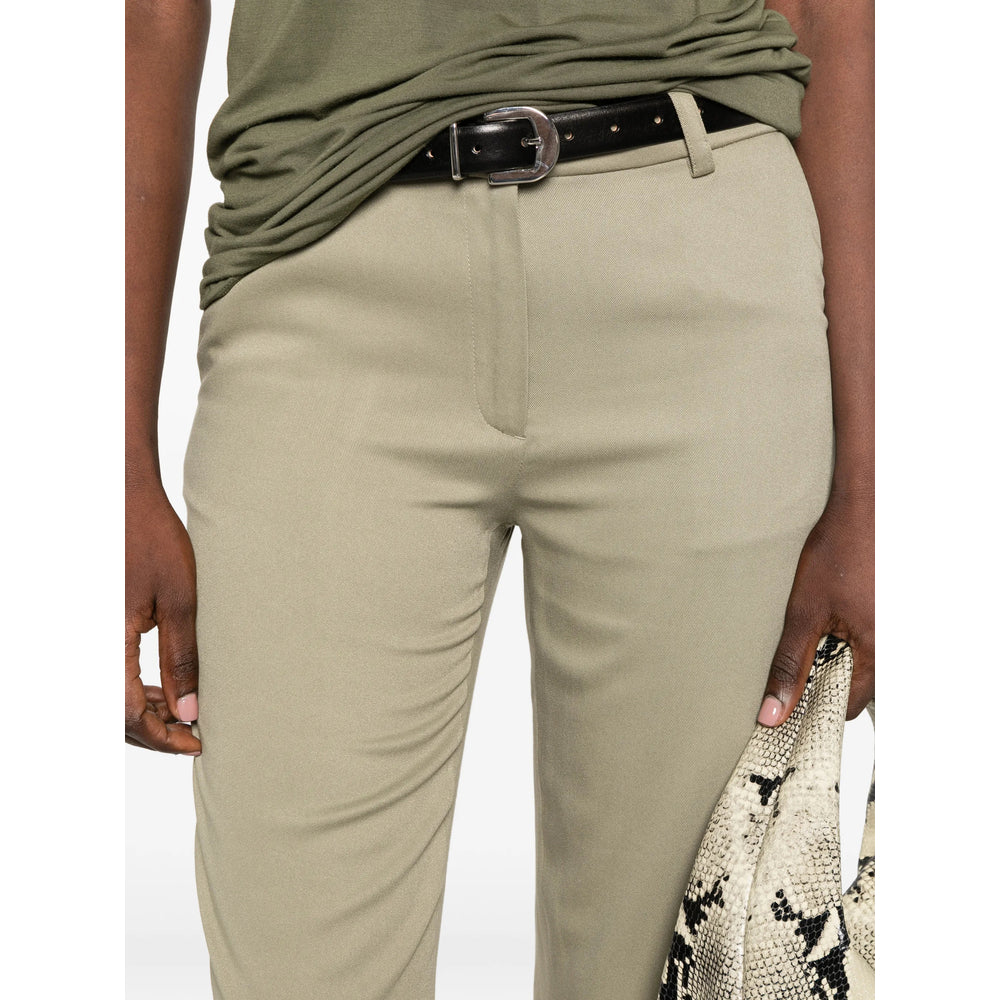 The Frankie Shop Lior Trousers — Green, view 3