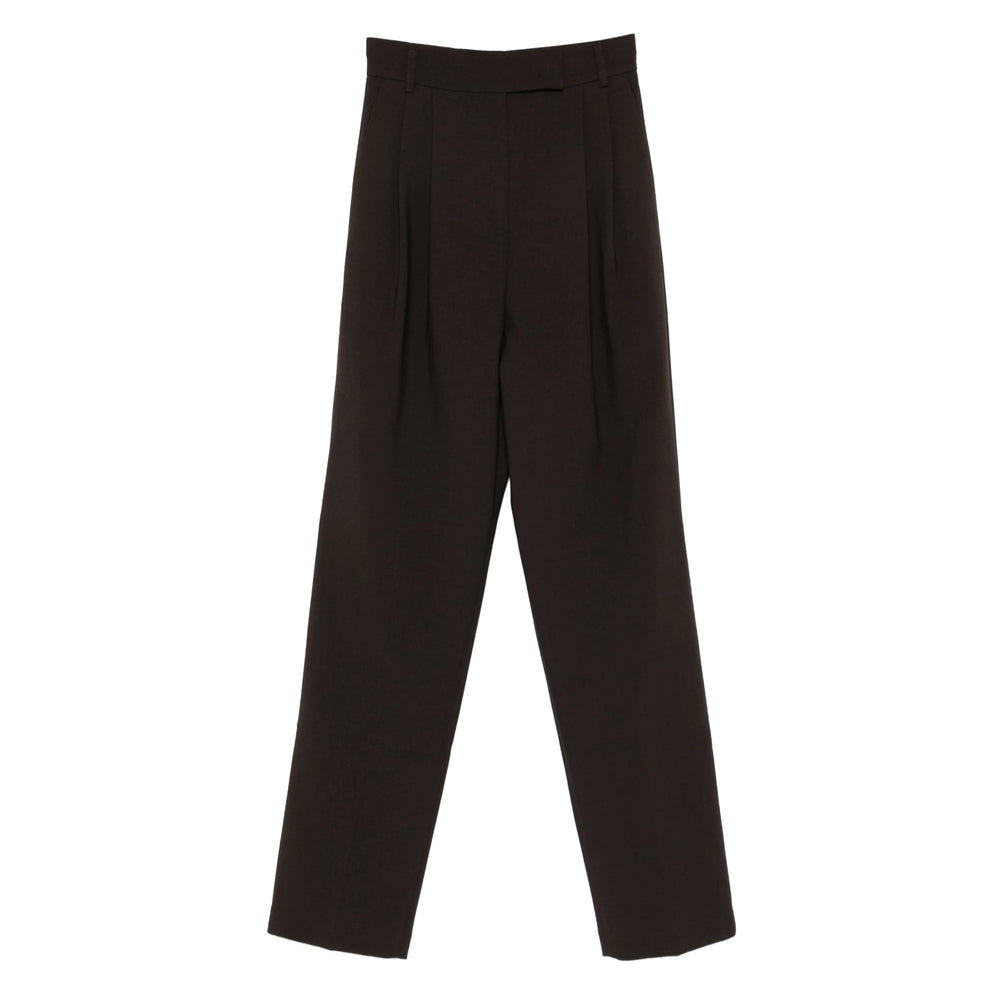 The Frankie Shop Suit Trousers — Brown by The Frankie Shop