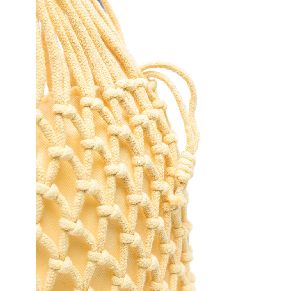 The Frankie Shop Yello Tote Bag — Yellow, view 2
