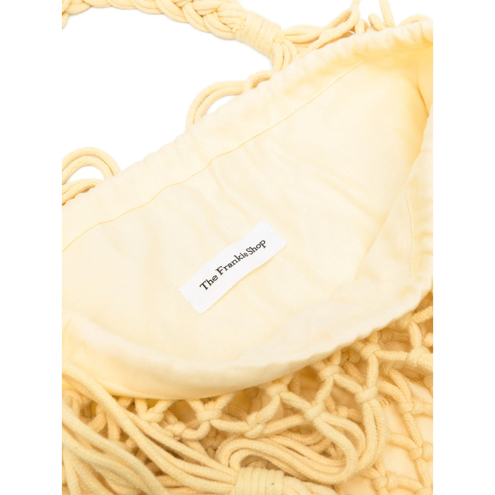 The Frankie Shop Yello Tote Bag — Yellow, view 3