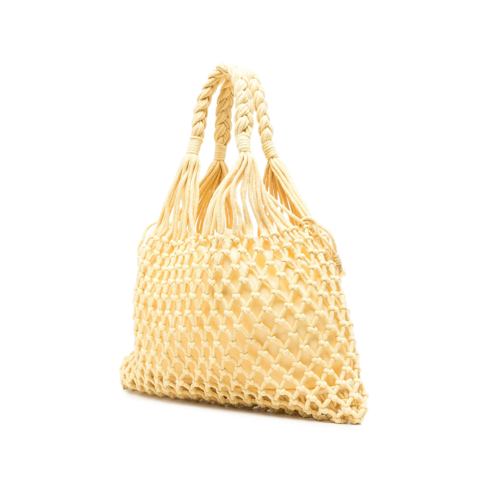 The Frankie Shop Yello Tote Bag — Yellow, view 4