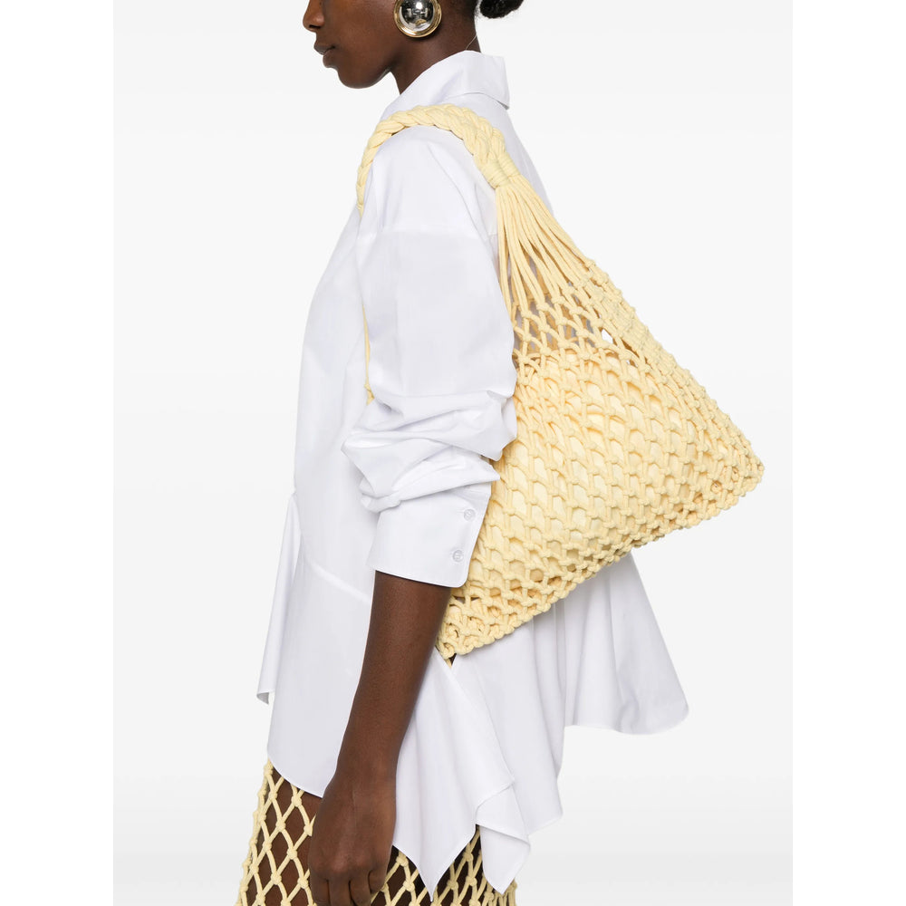 The Frankie Shop Yello Tote Bag — Yellow, view 5