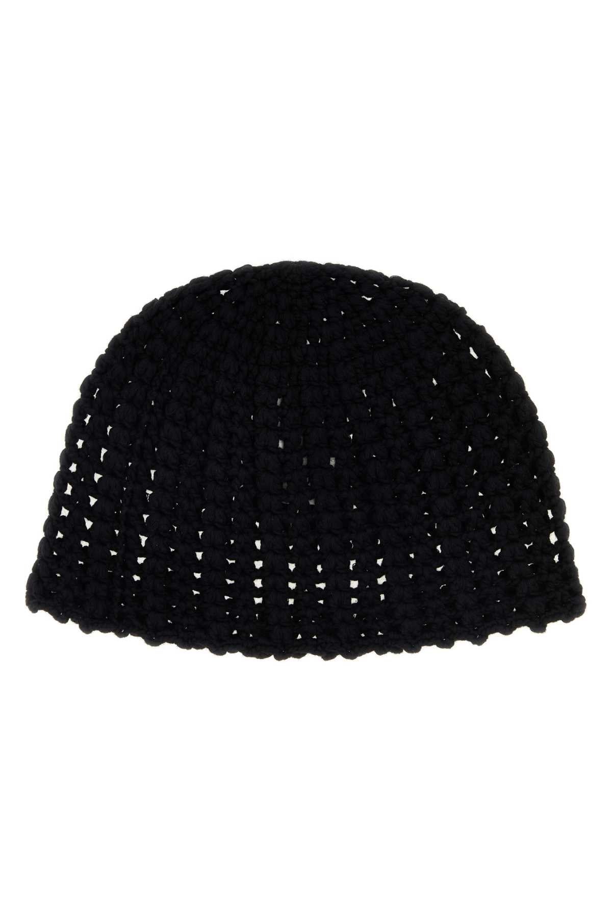 The Garment Hat Crochet Beanie — Black by The Garment