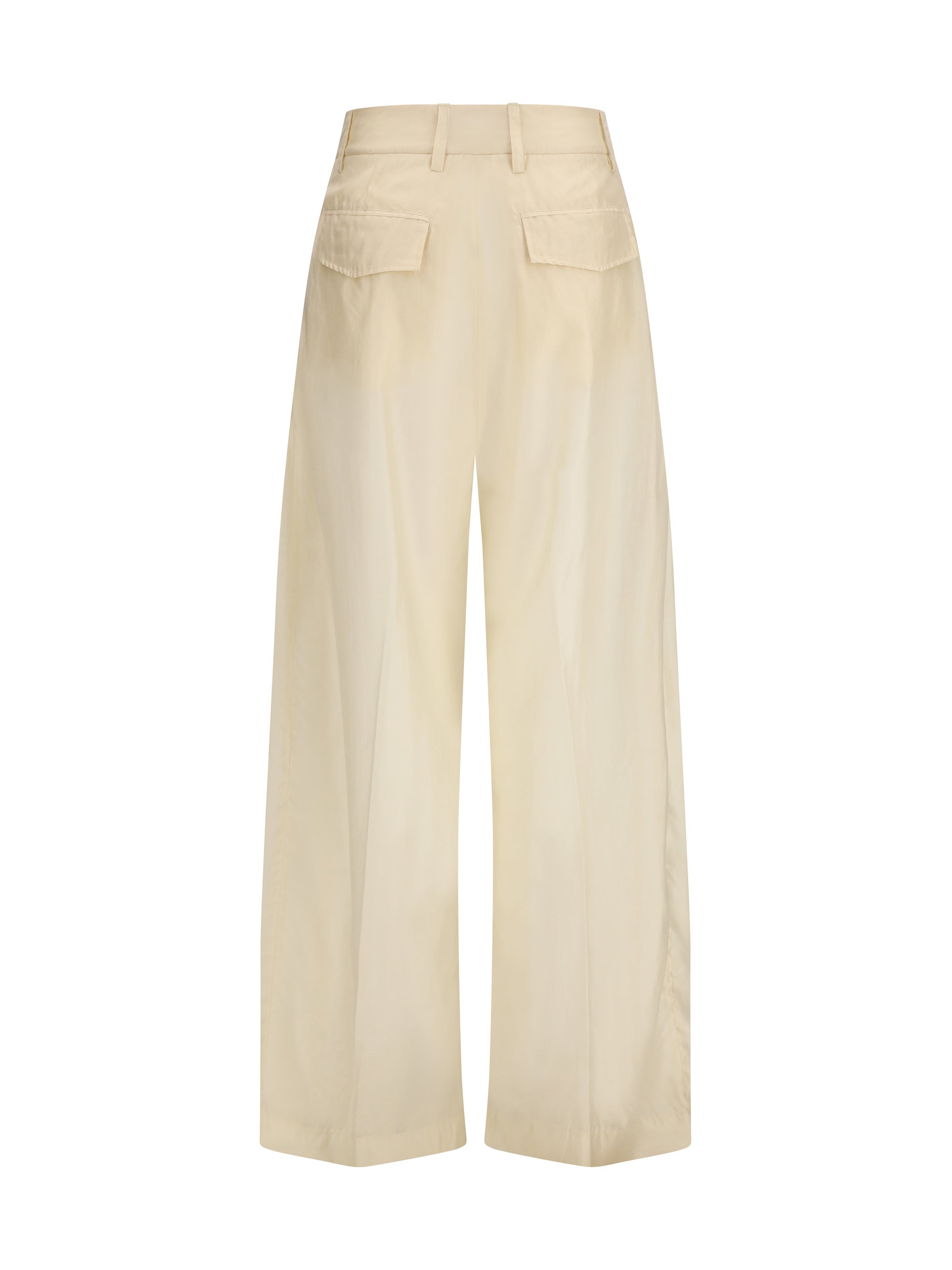 The Latest Billie Trousers — Cream, view 2