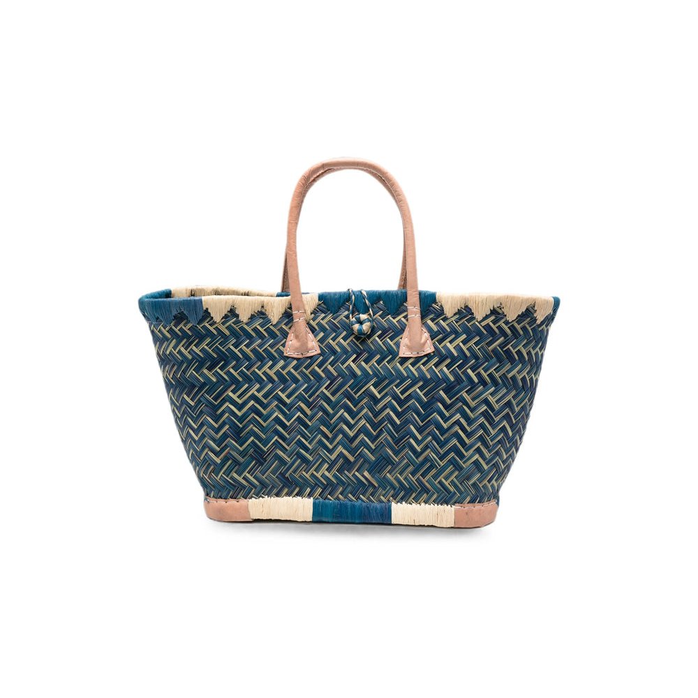 The Nina Studio Clotilde Tote Bag — Blue by The Nina Studio