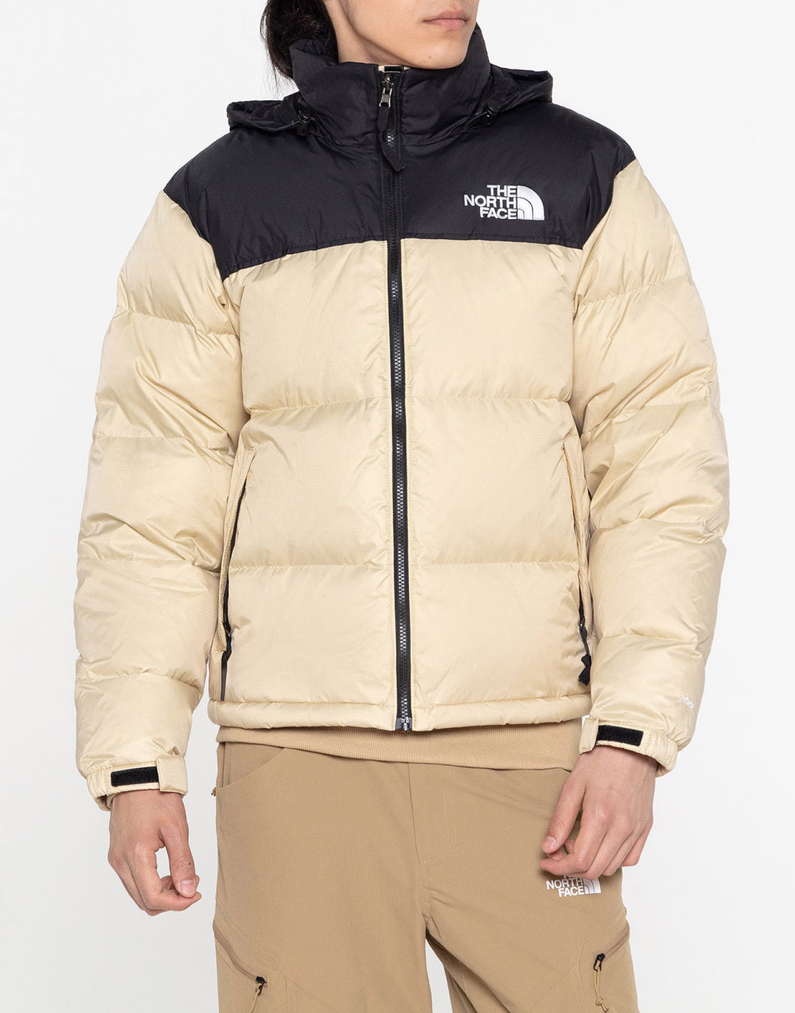 The North Face 1996 Retro Nuptse Down Jacket — Beige, view 2