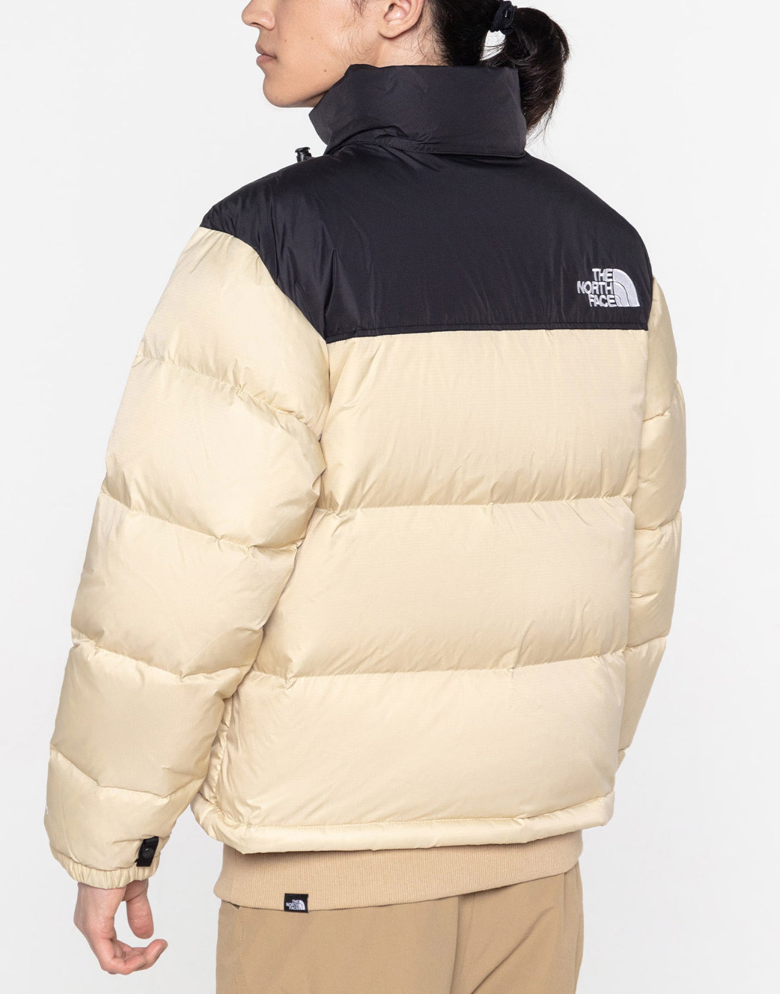The North Face 1996 Retro Nuptse Down Jacket — Beige, view 3