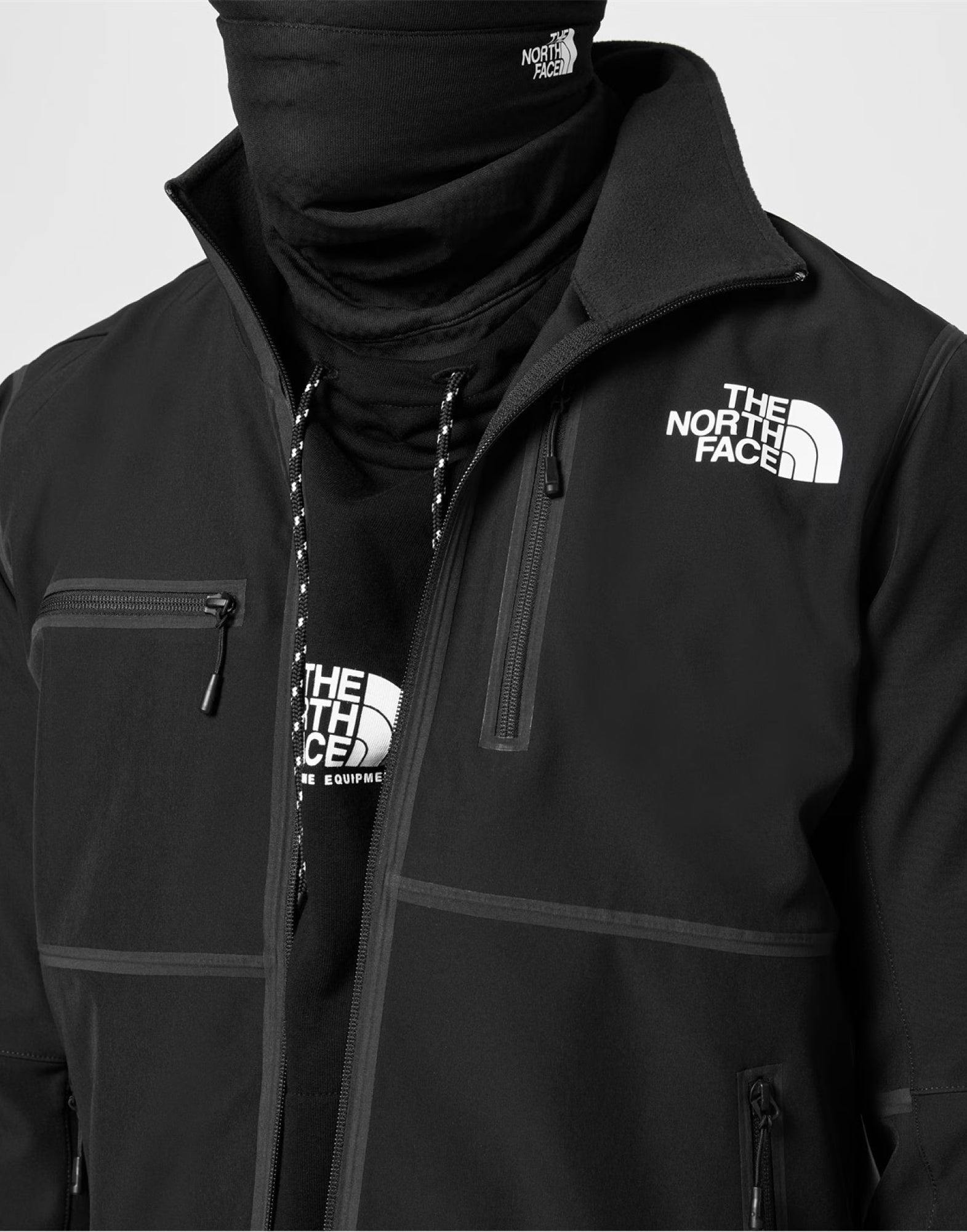 The North Face RMST Denali Jacket — Black, view 3