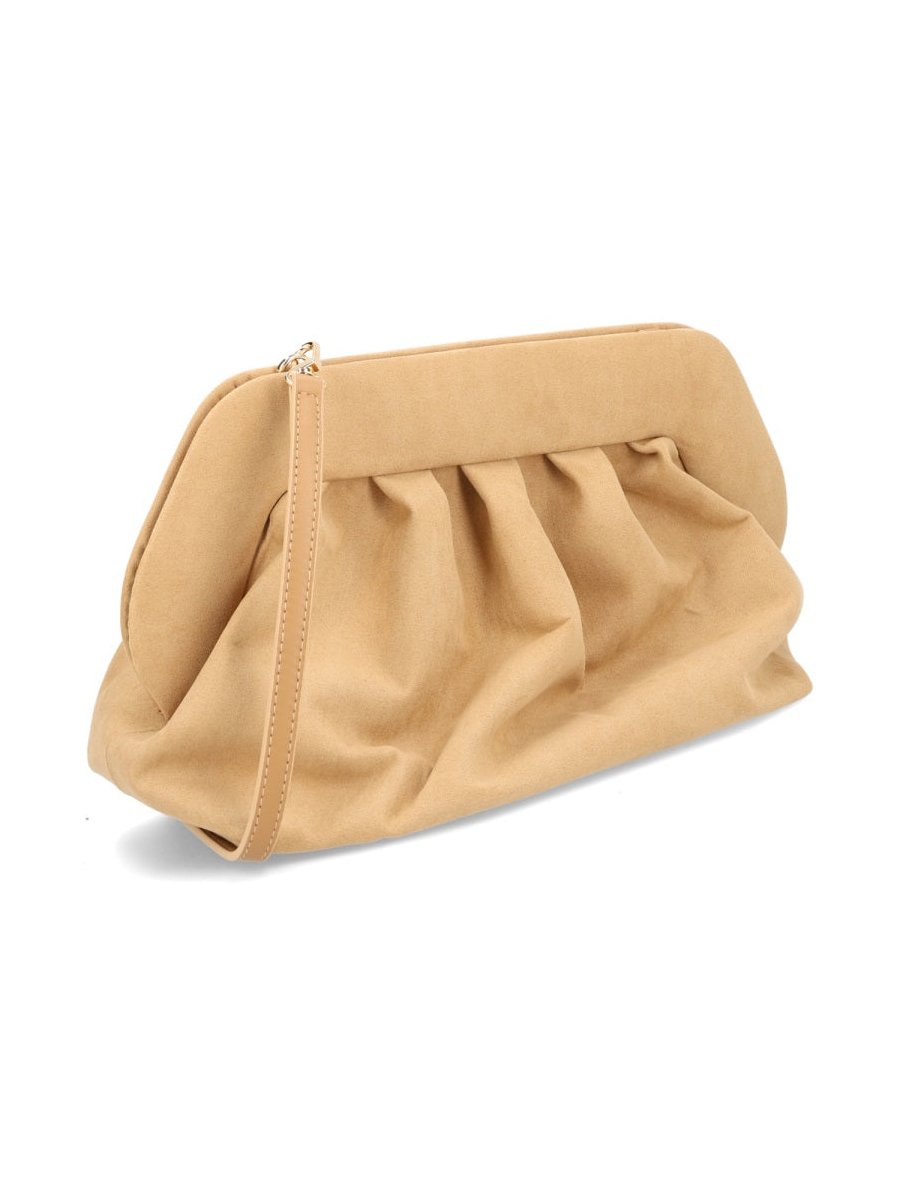 Themoirè Clutch — Beige, view 3