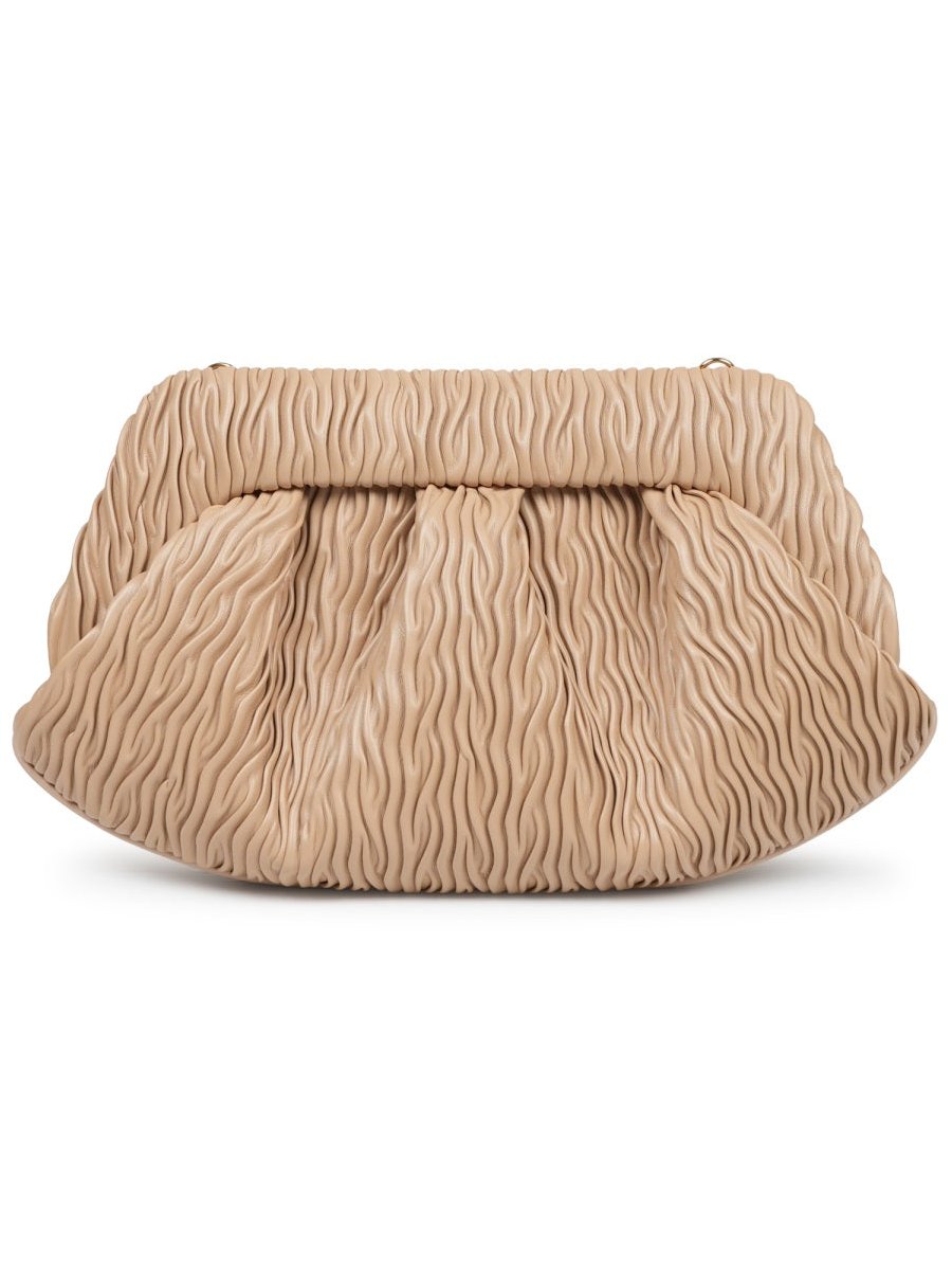 Themoirè Bios Clutch — Beige, view 3