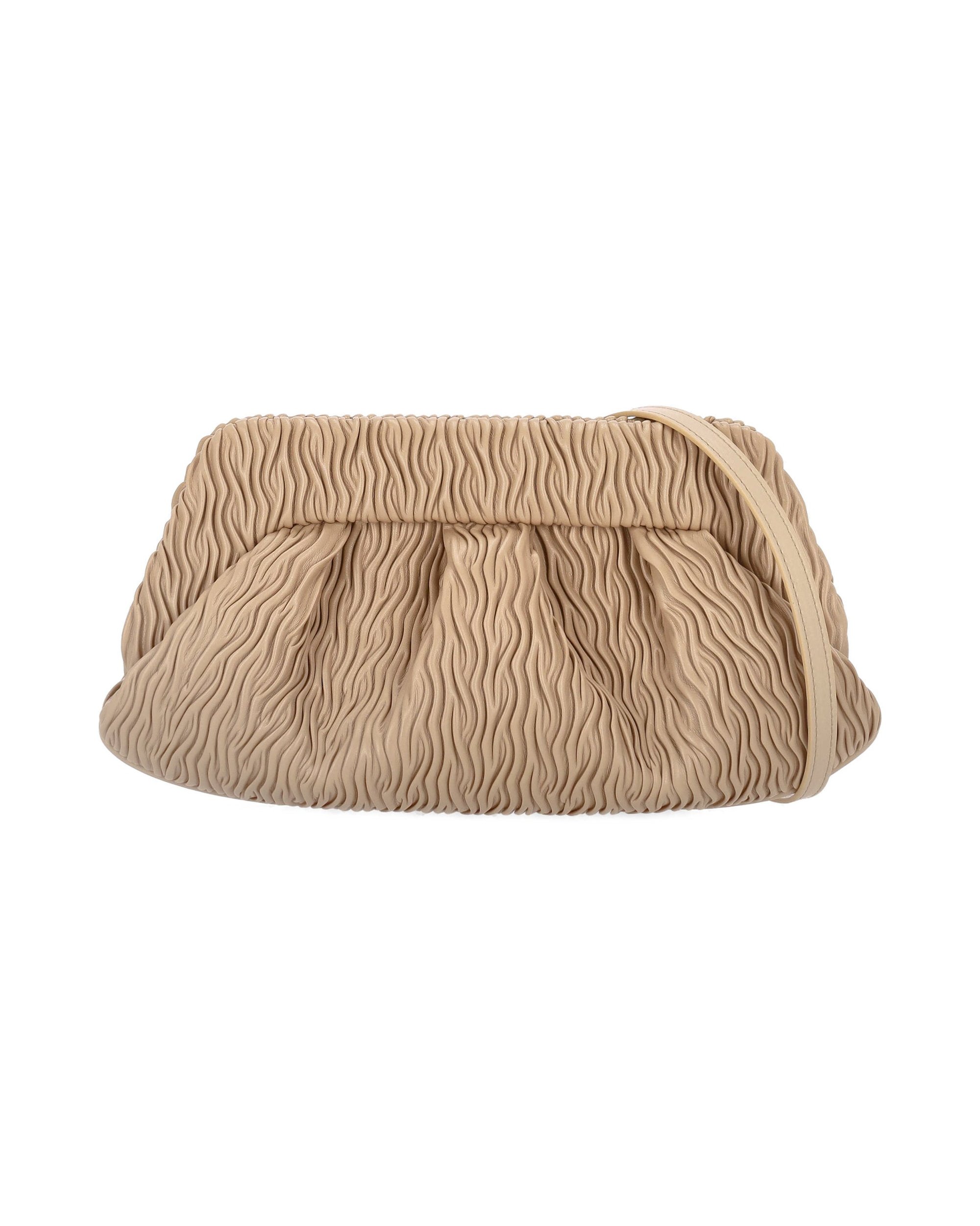 Themoirè Bios Baguette Clutch — Beige by Themoirè