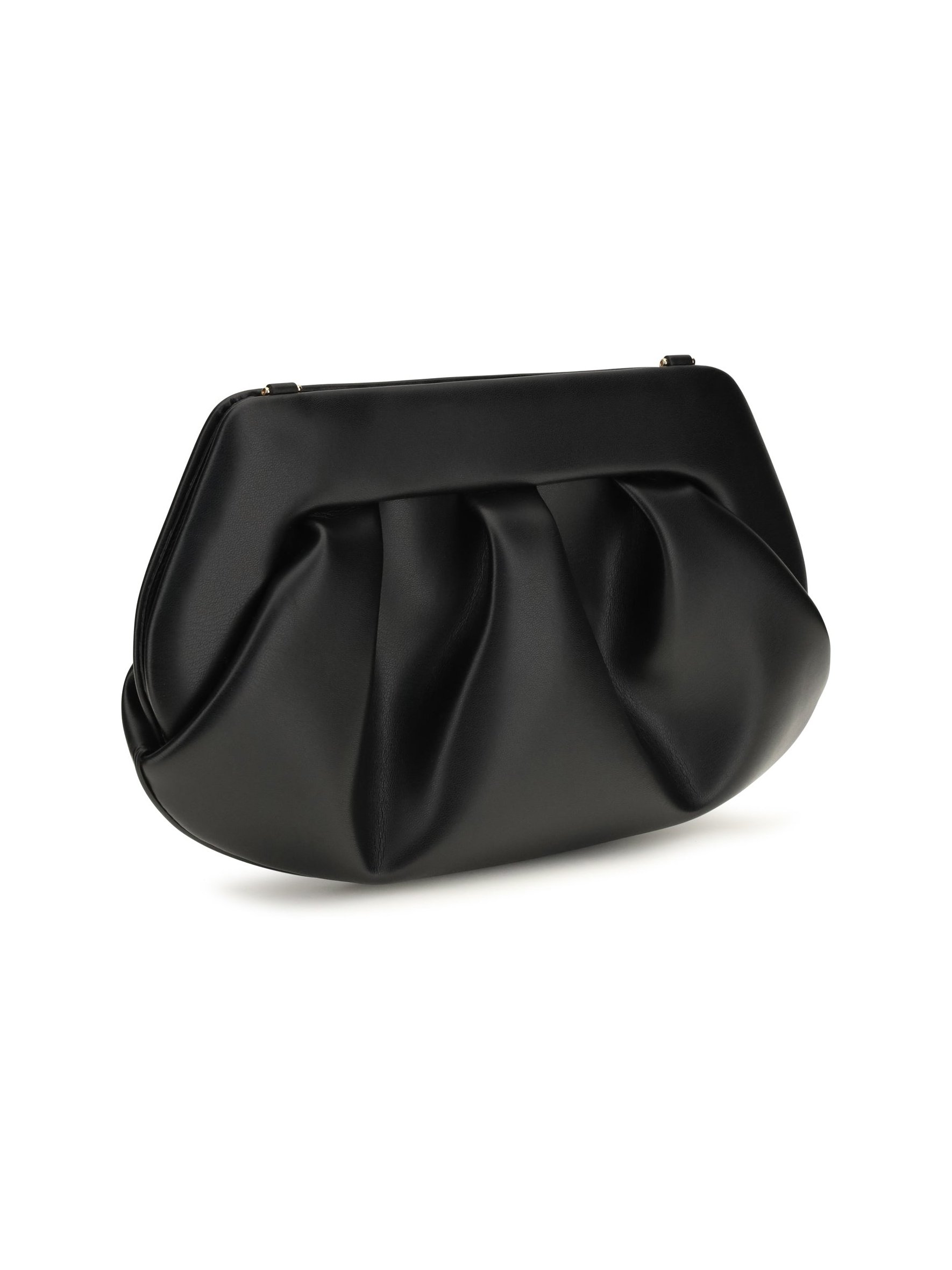 Themoirè Emera Bios Clutch — Black, view 3
