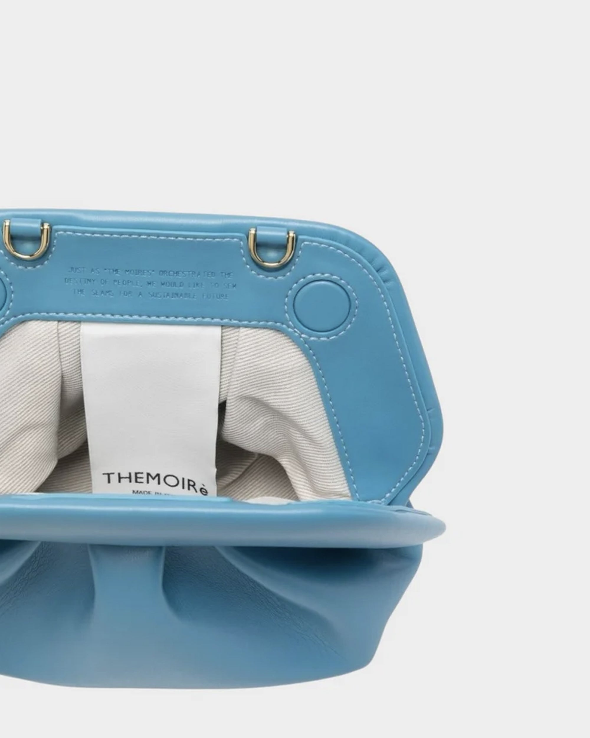 Themoirè Bios Clutch — Blue, view 3
