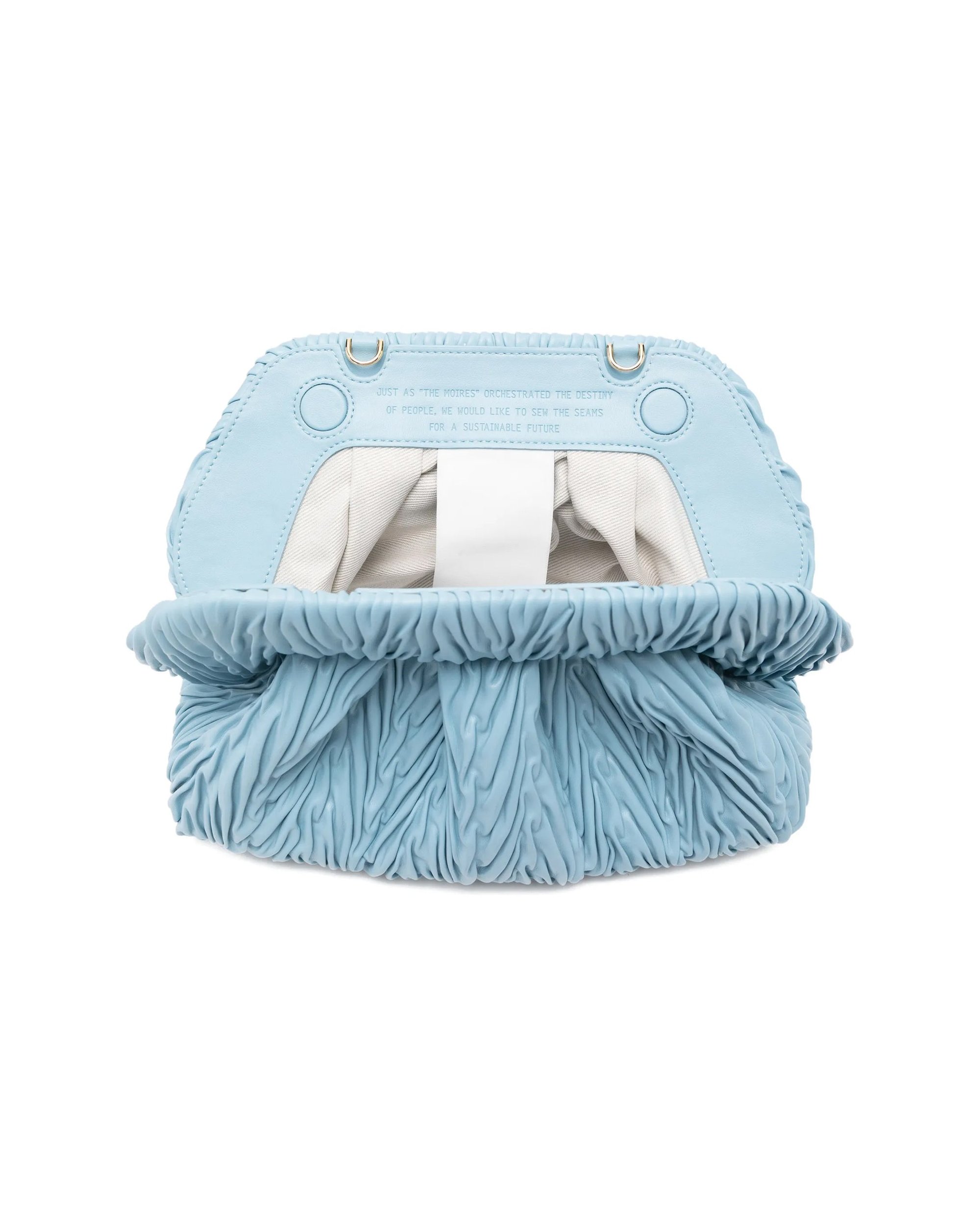 Themoirè Clutch — Blue, view 4