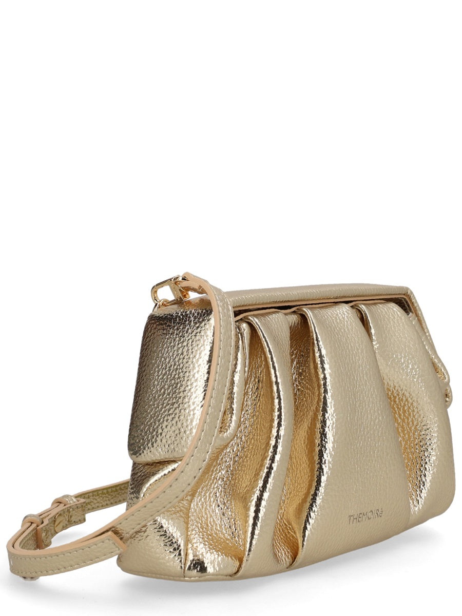 Themoirè Athena Clutch — Gold, view 3