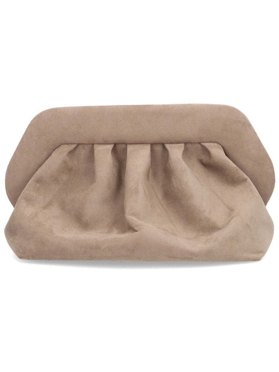Themoirè Recycled Lining Clutch — Gray, view 2