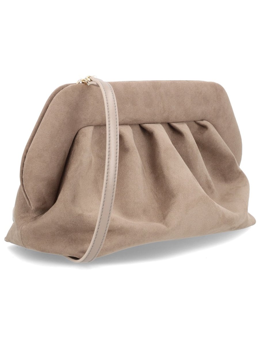 Themoirè Recycled Lining Clutch — Gray, view 3